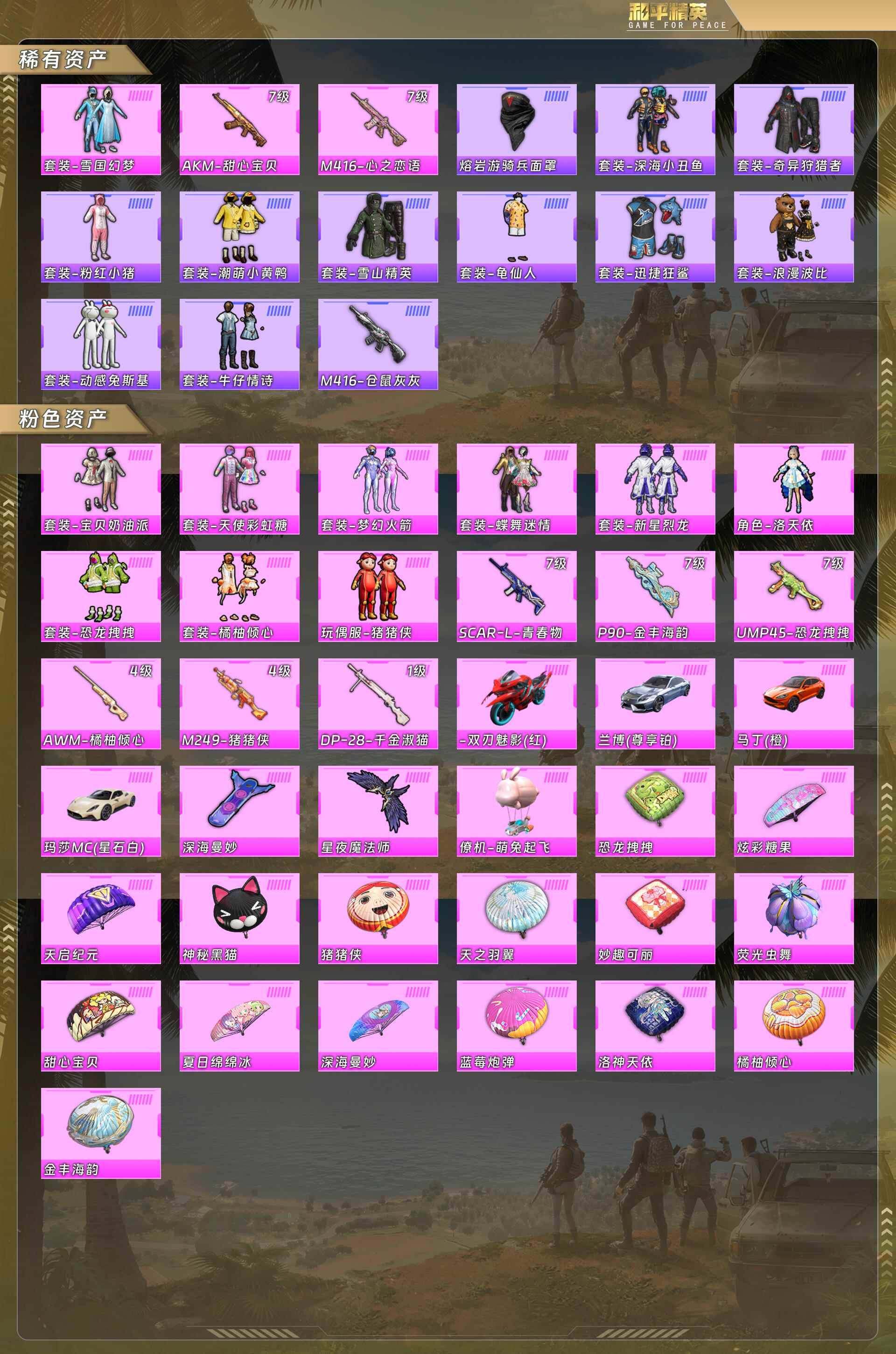 HPQM478548和平精英账号详情图5