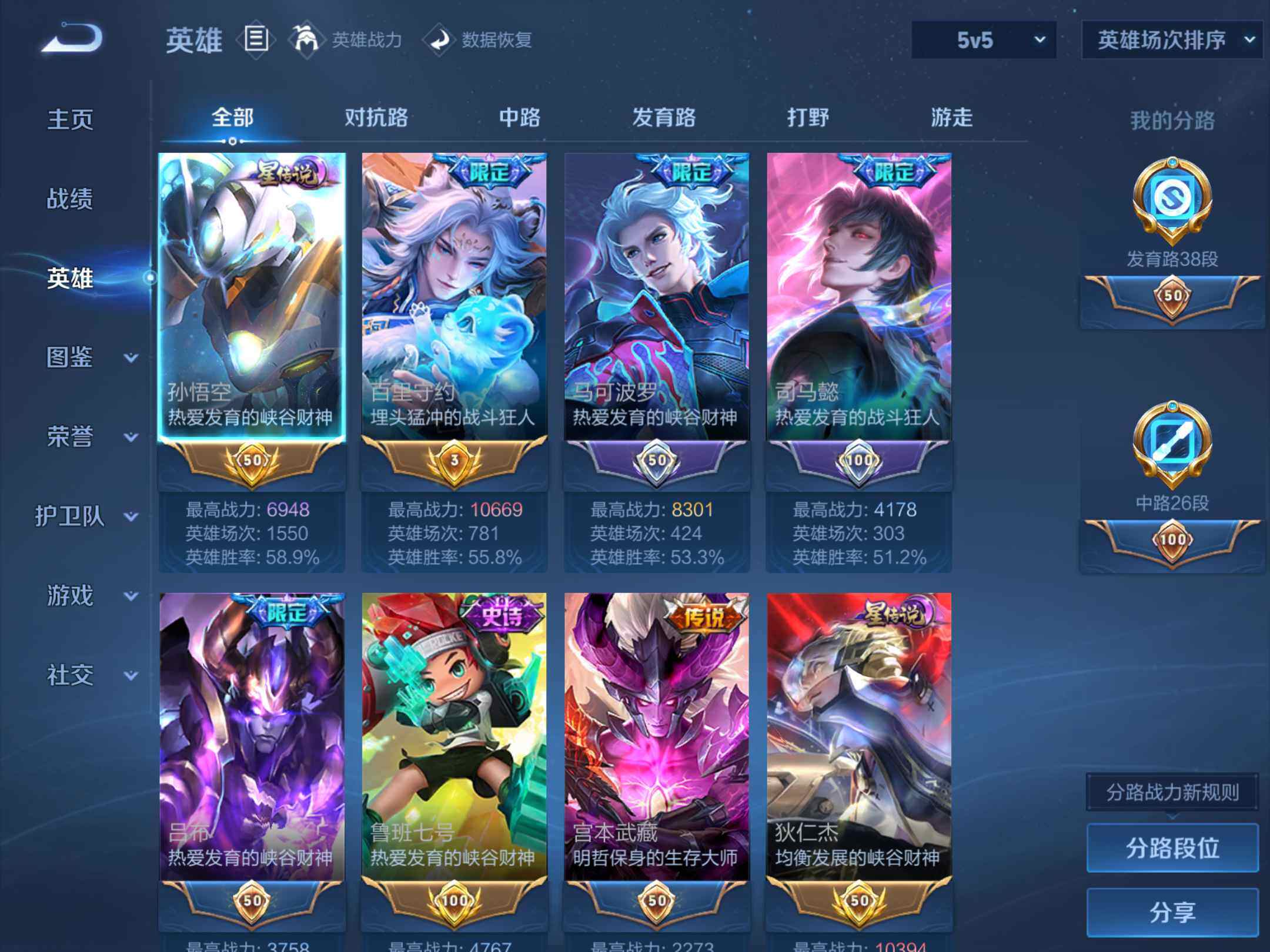 WZKG486910王者荣耀账号详情图14