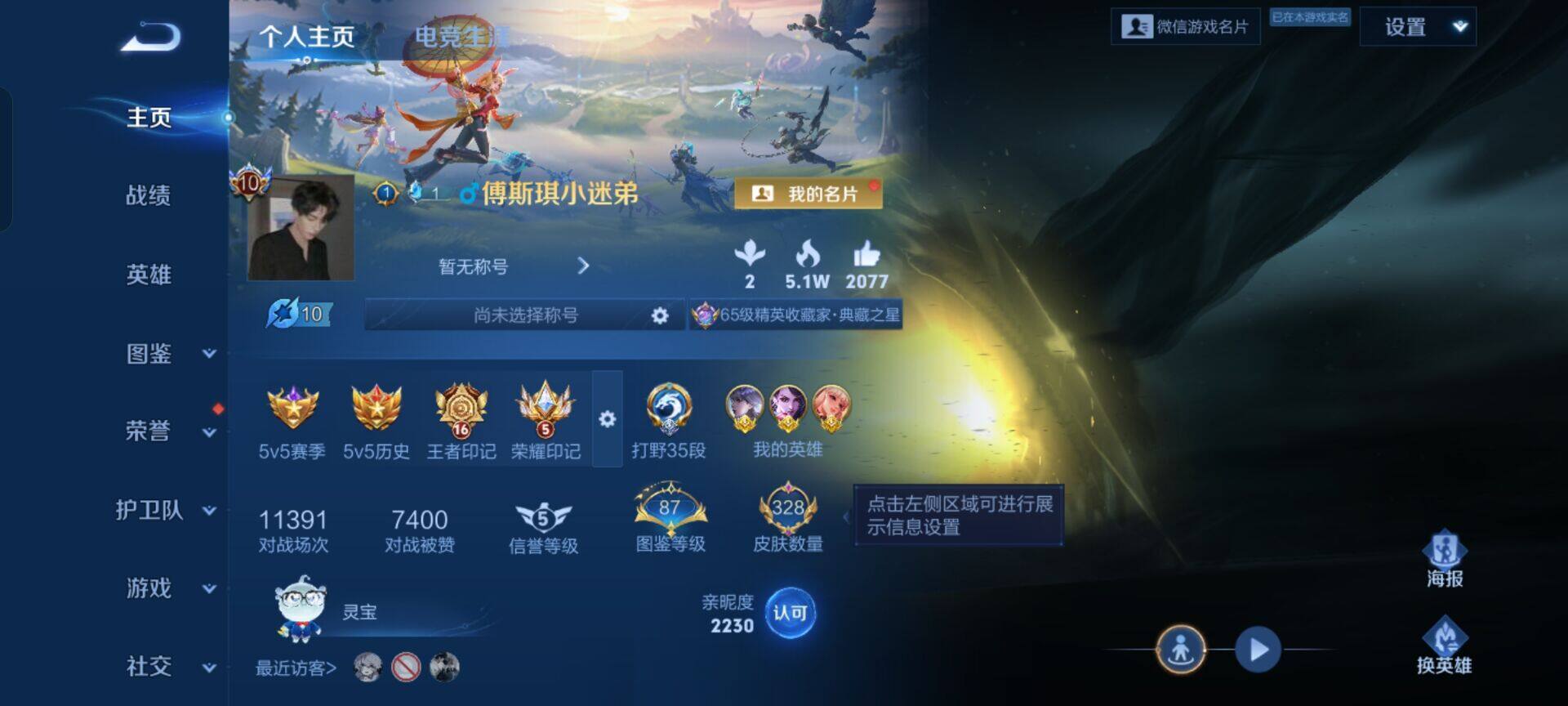 WZKG488262王者荣耀账号详情图7