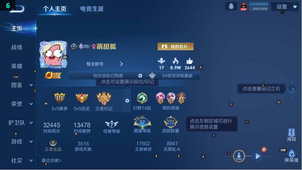 WZ03490125王者荣耀账号详情图8