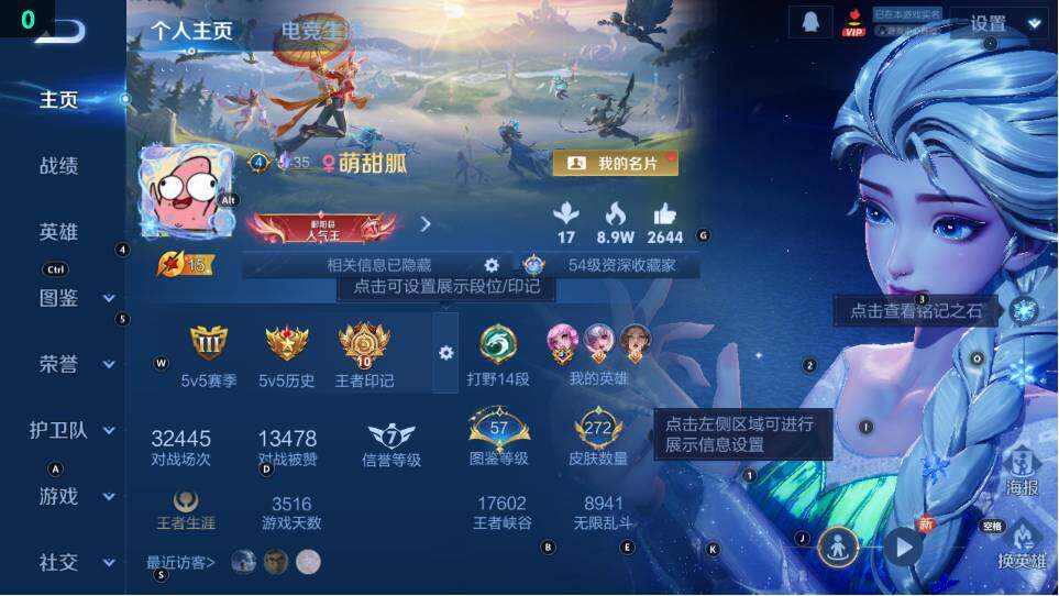 WZ03490125王者荣耀账号详情图9