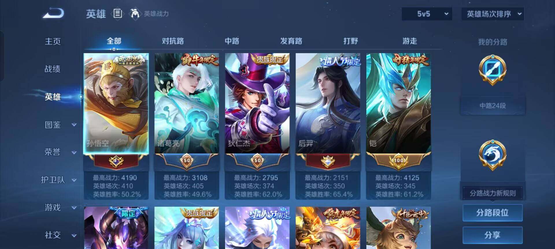 WZKG488263王者荣耀账号详情图29