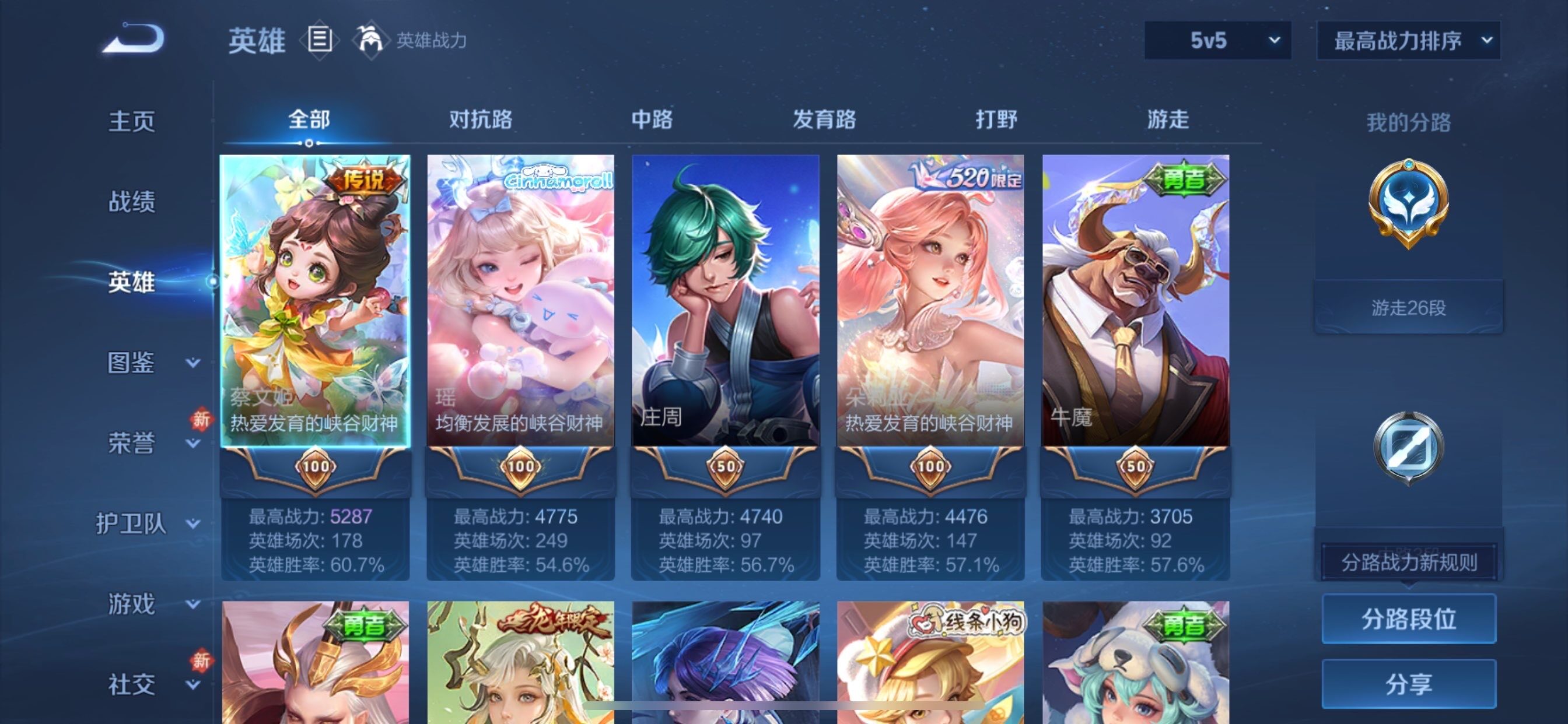 WZCMY490738王者荣耀账号详情图3