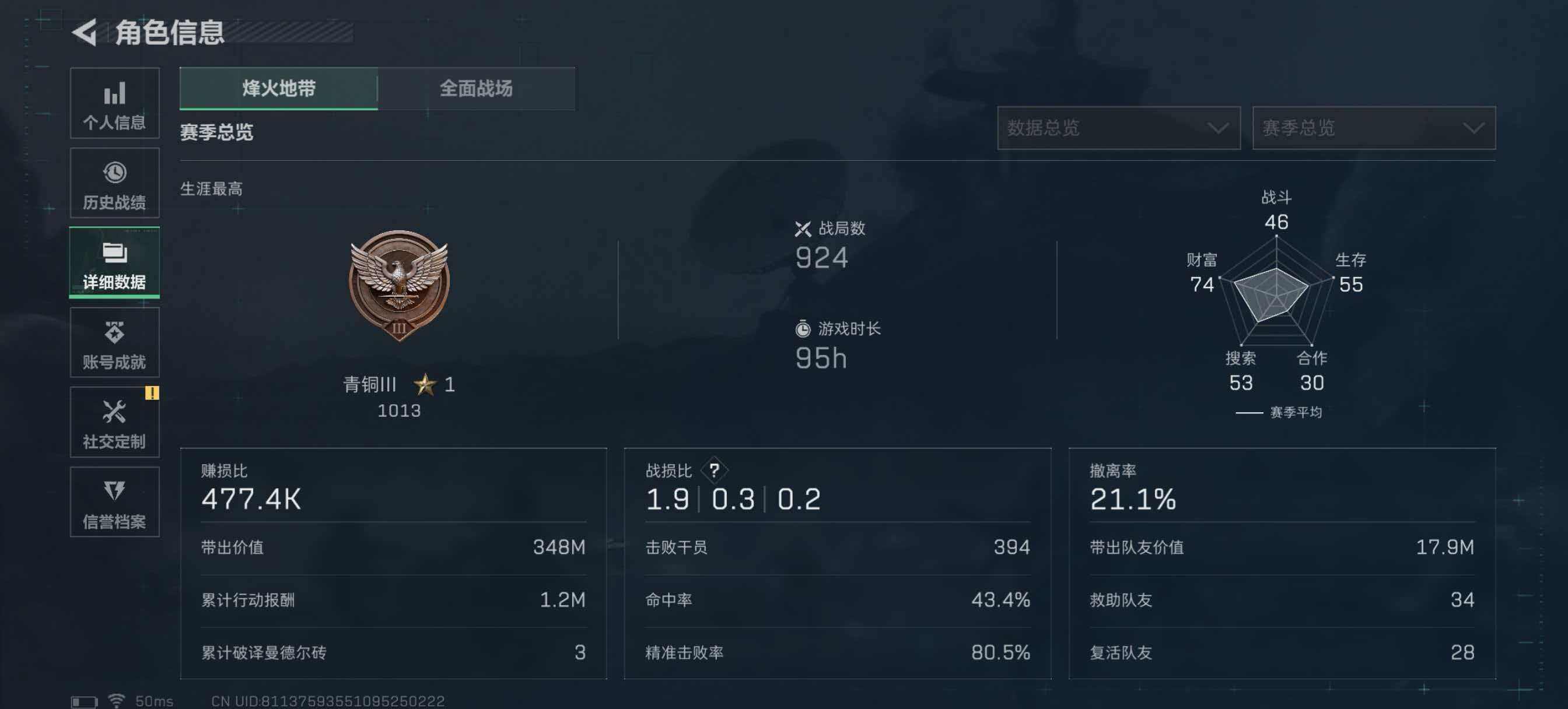 SJZCMW426819三角洲行动账号详情图10