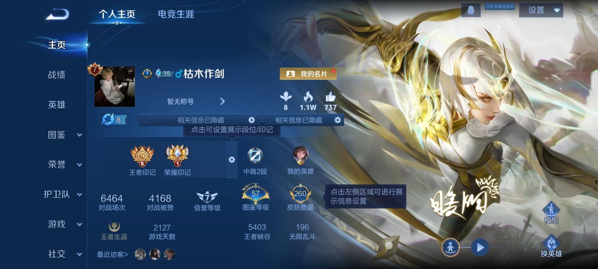 WZQM487277王者荣耀账号详情图3