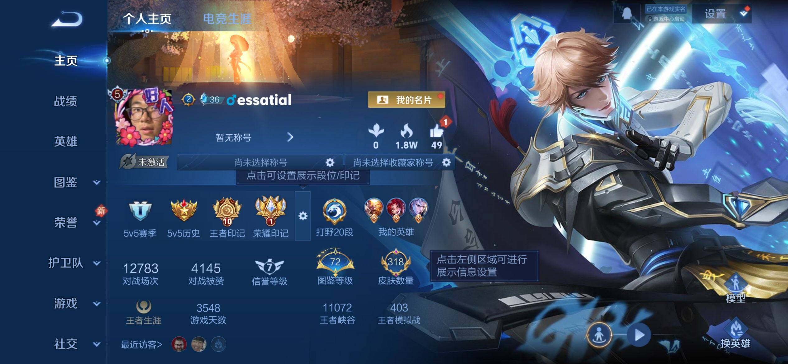 WZCMW488636王者荣耀账号详情图2