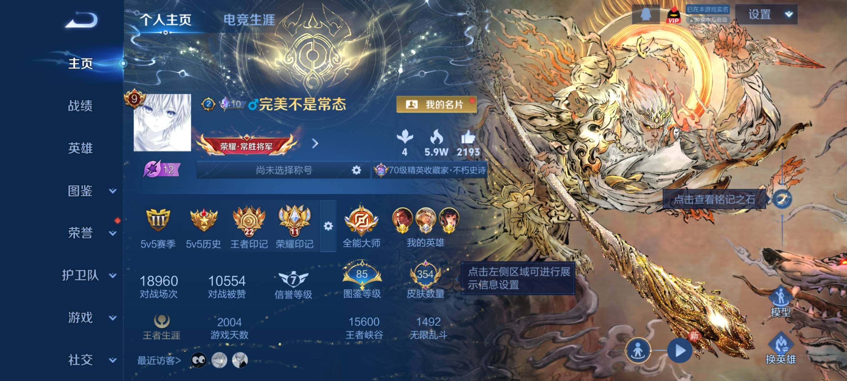 WZCMY487919王者荣耀账号详情图2