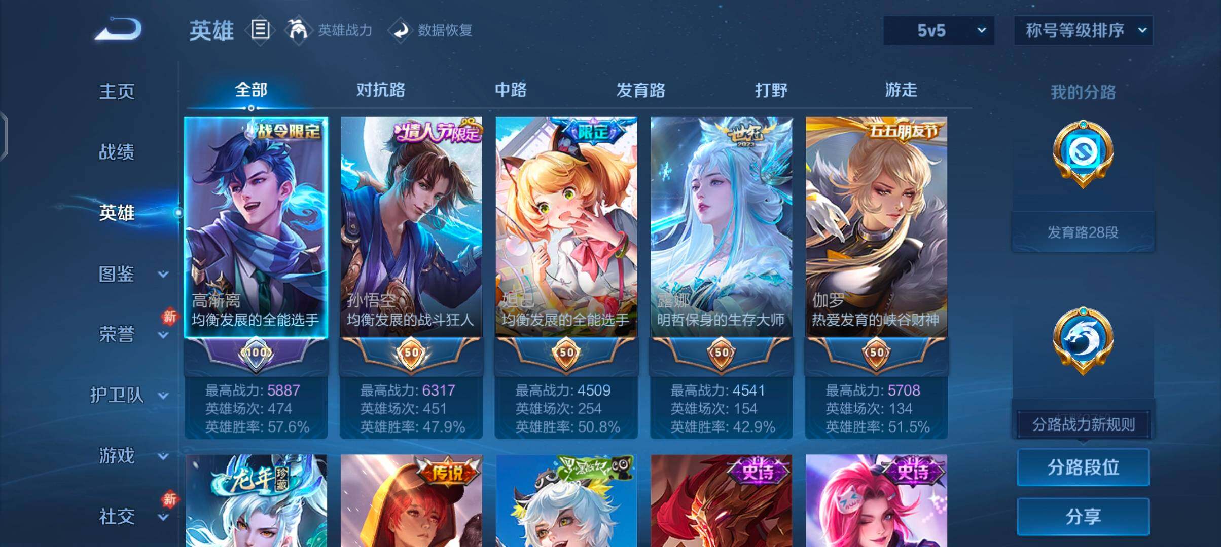 WZCMW4103262王者荣耀账号详情图3 WZCMW4103262王者荣耀账号详情图3