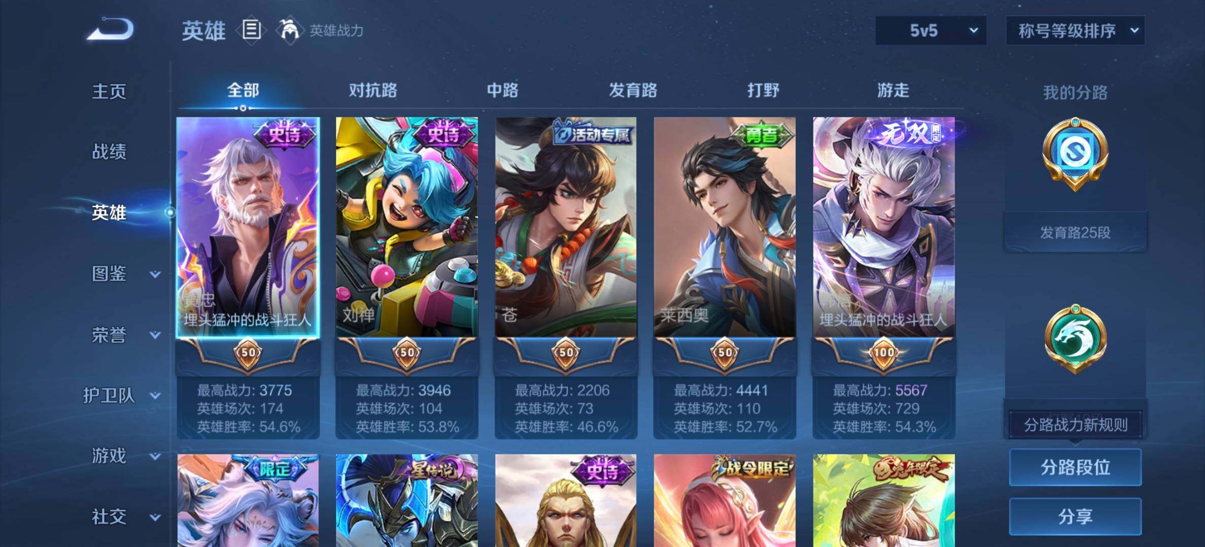 WZCMW492765王者荣耀账号详情图4