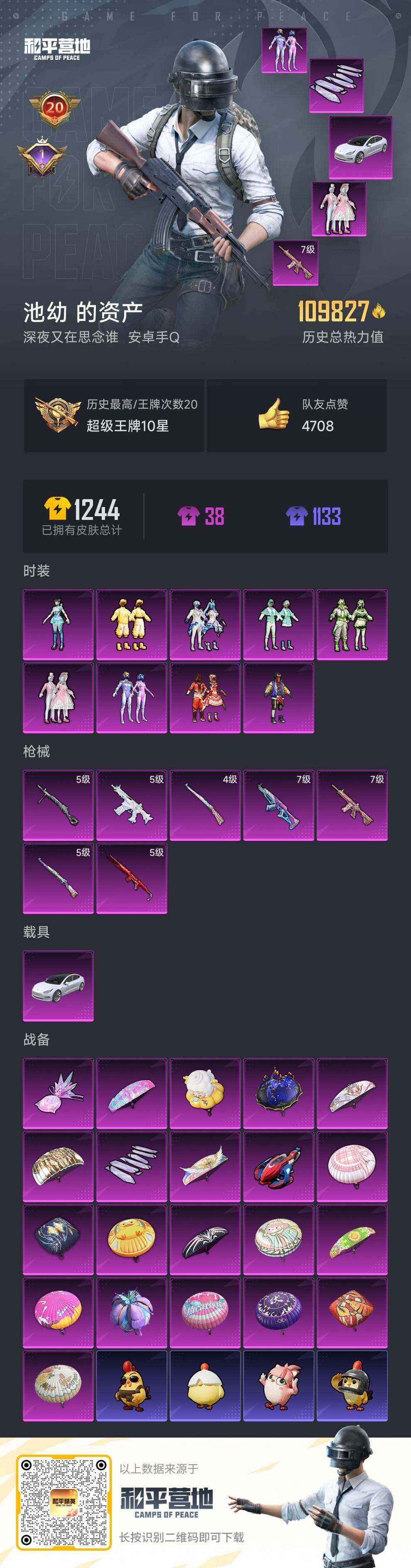 HPCMW462061和平精英账号详情图2