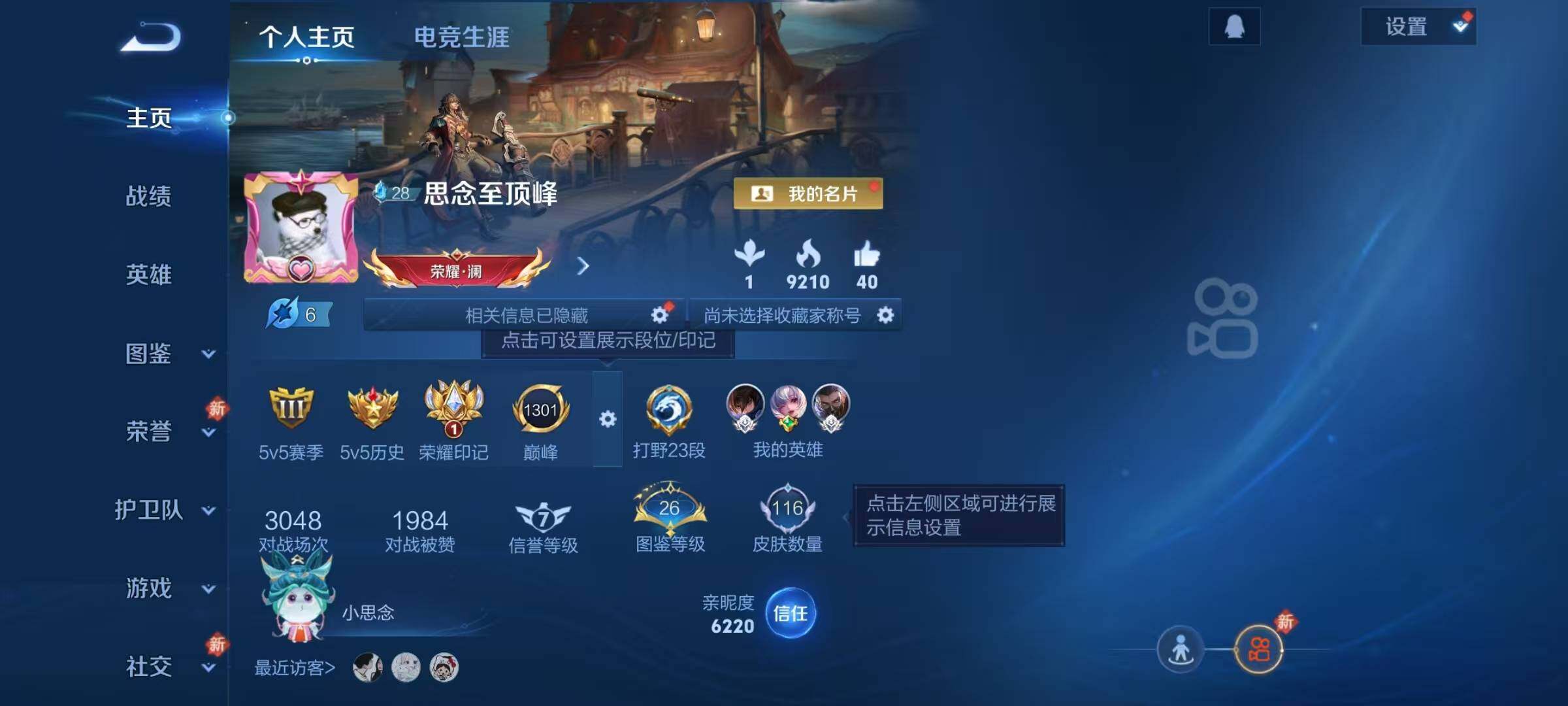 WZJZ4119125王者荣耀账号详情图4