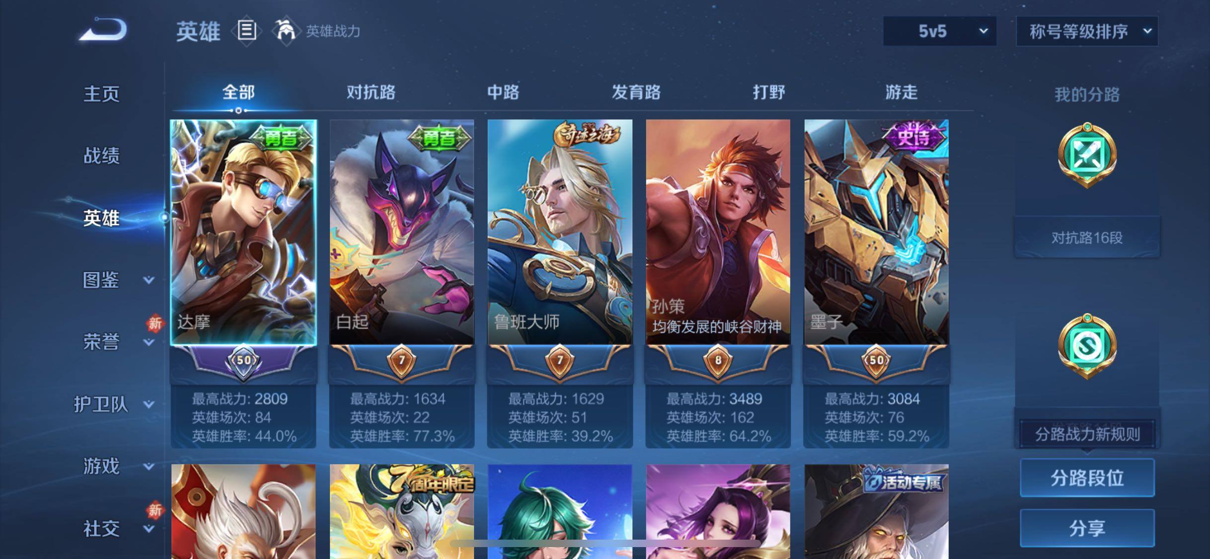 WZCMW4103253王者荣耀账号详情图3