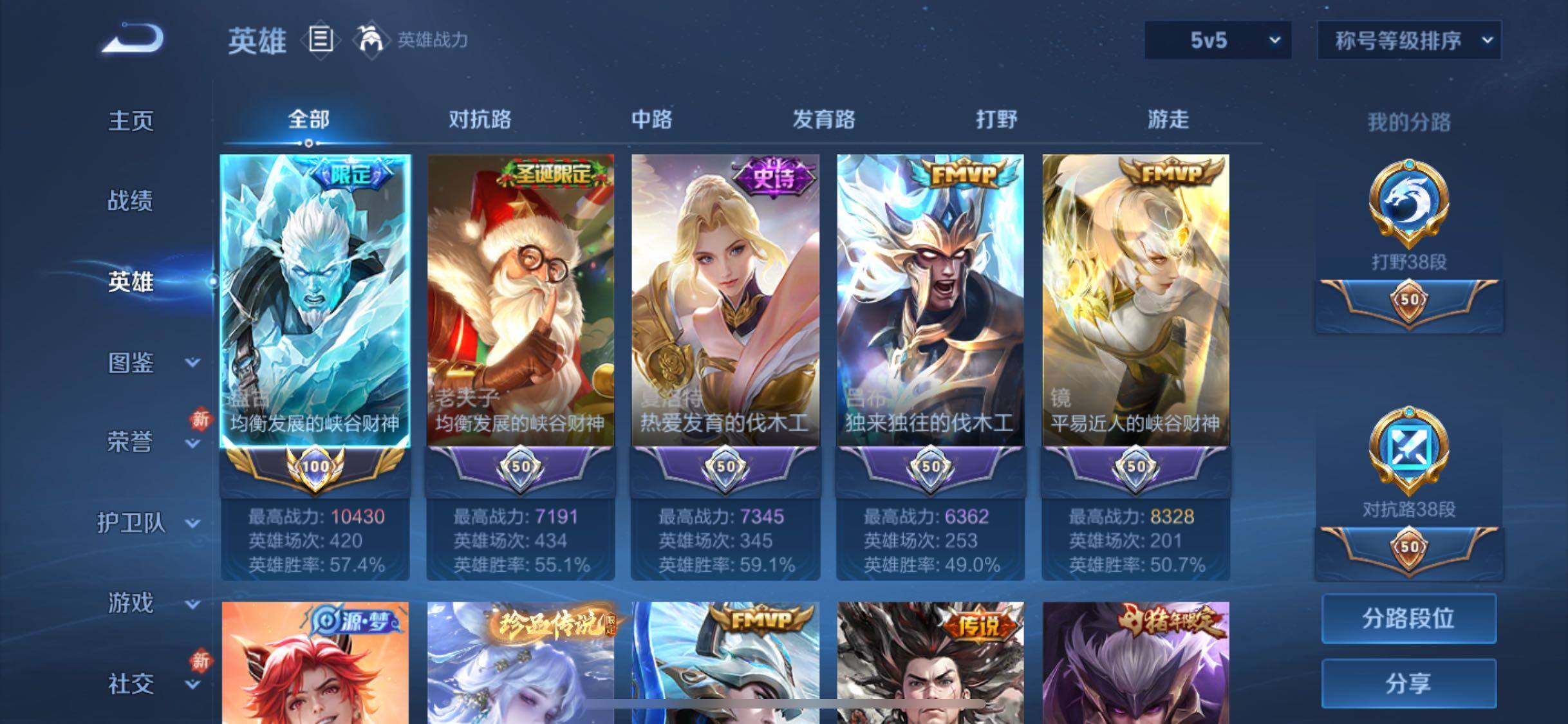 WZCMW4103314王者荣耀账号详情图3