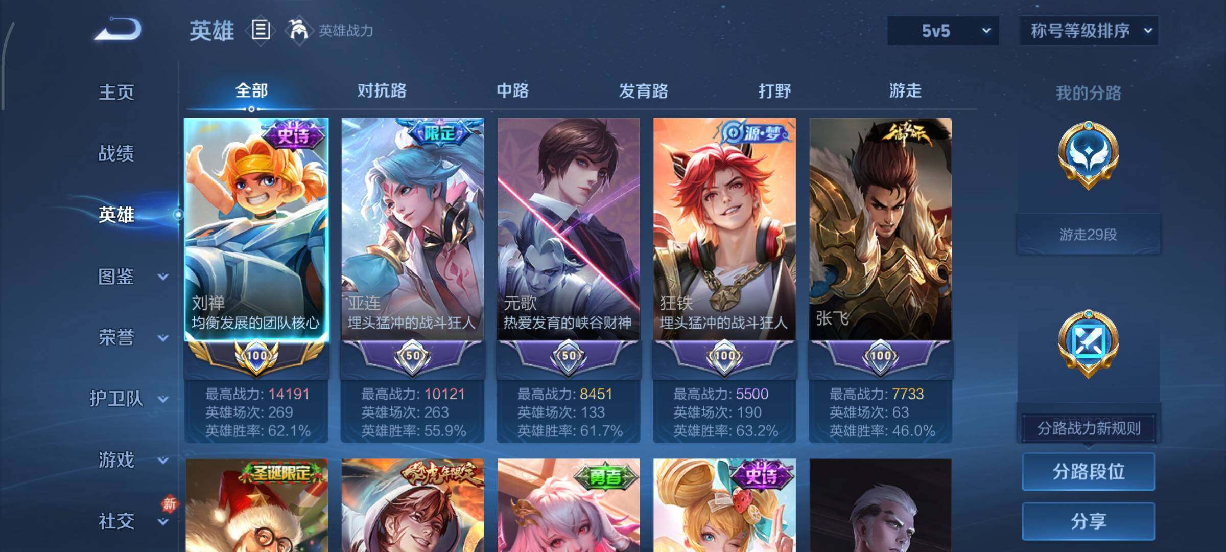 WZCMY493893王者荣耀账号详情图3