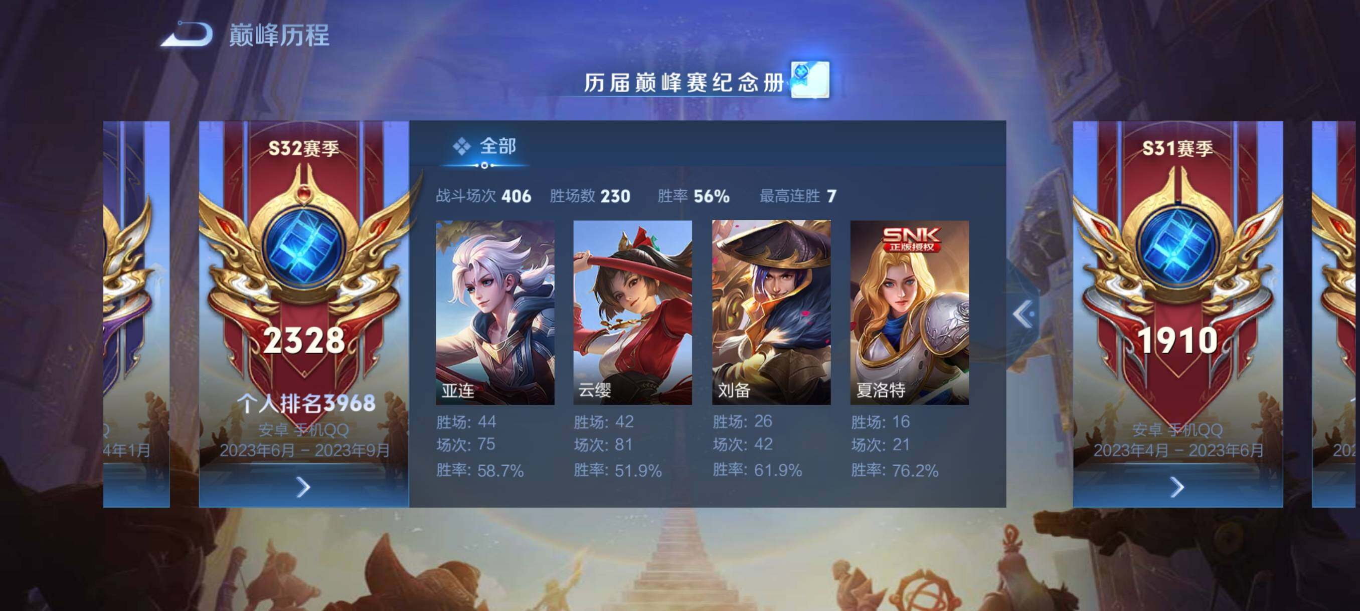 WZCMY493896王者荣耀账号详情图4