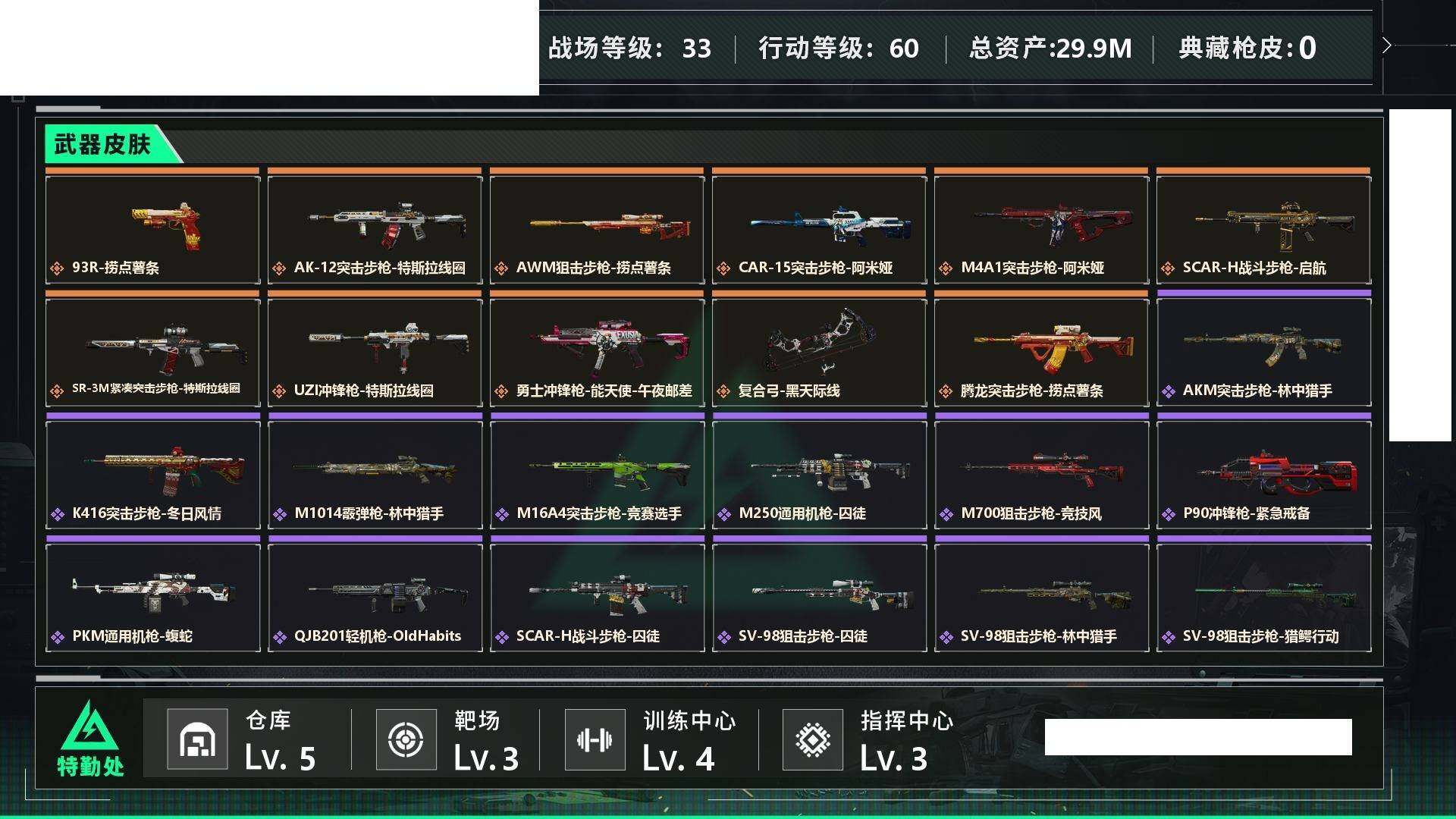 SJZCMW424230三角洲行动账号详情图4