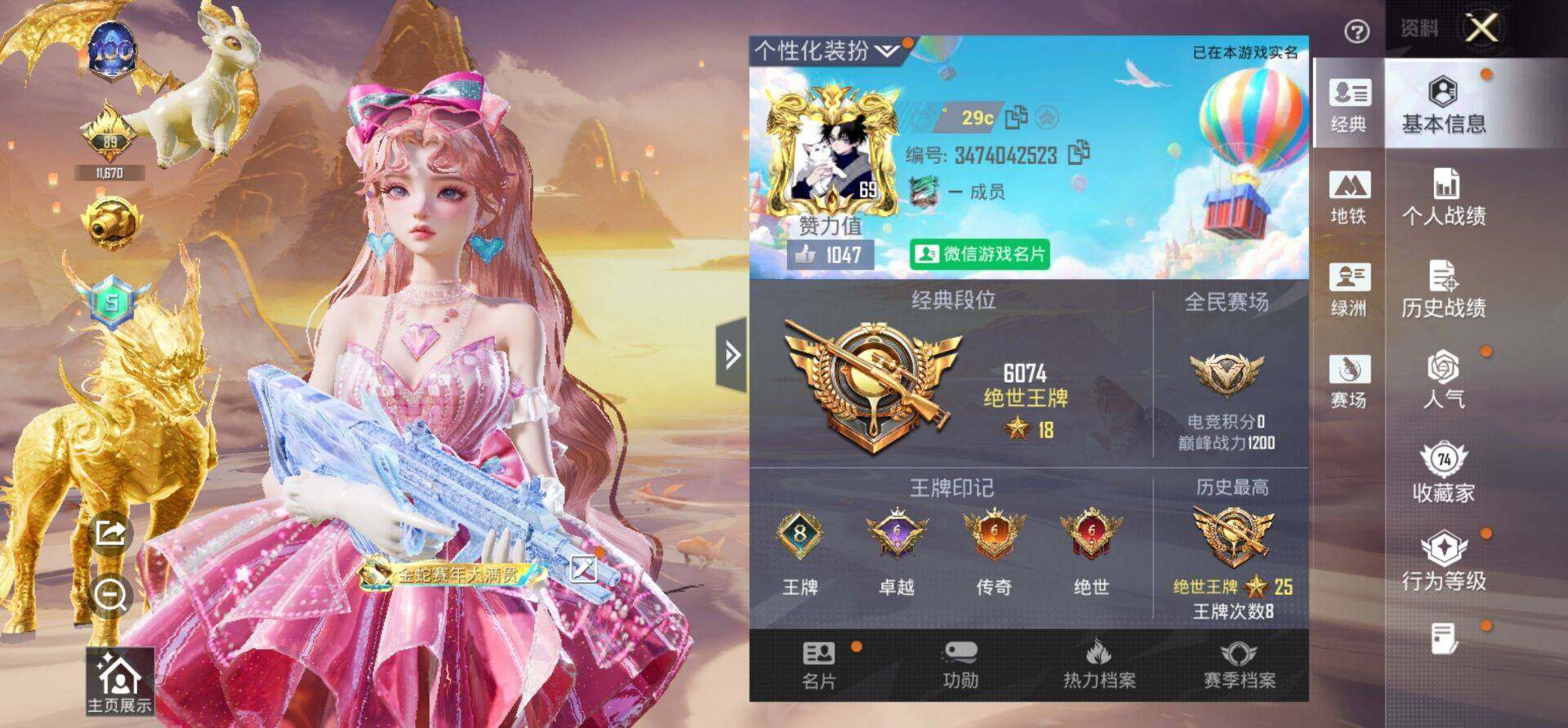 HPKG464484和平精英账号详情图25