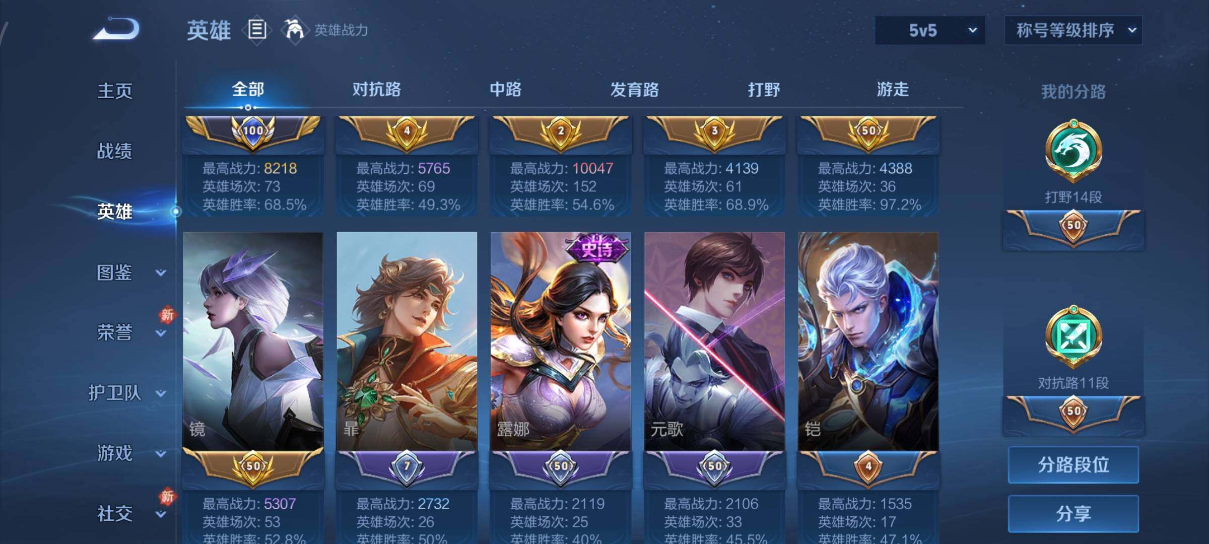 WZCMW4109947王者荣耀账号详情图4