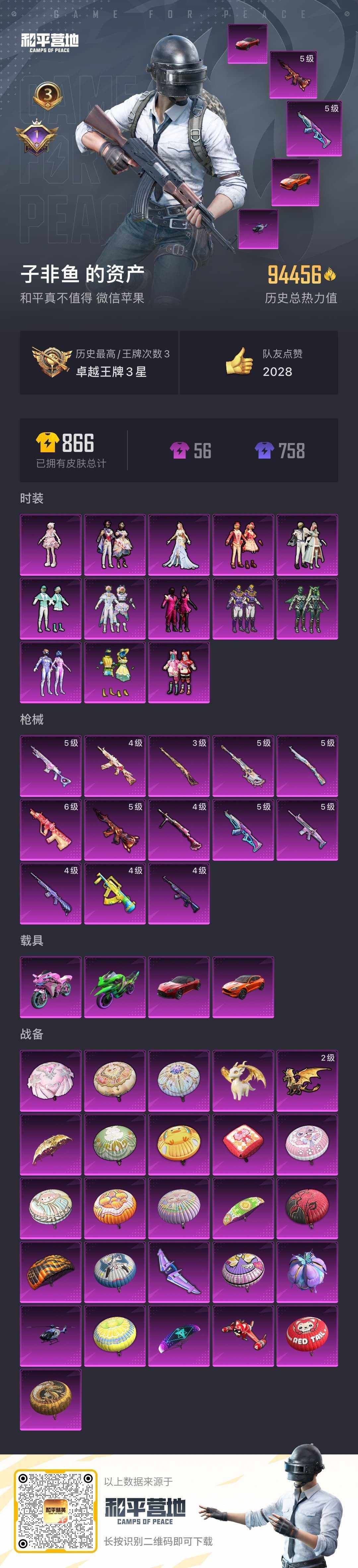 HPCMW466095和平精英账号详情图9