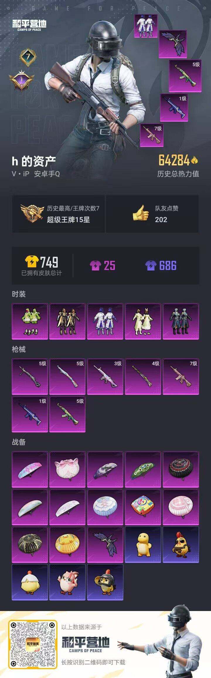HPCMW448033和平精英账号详情图2