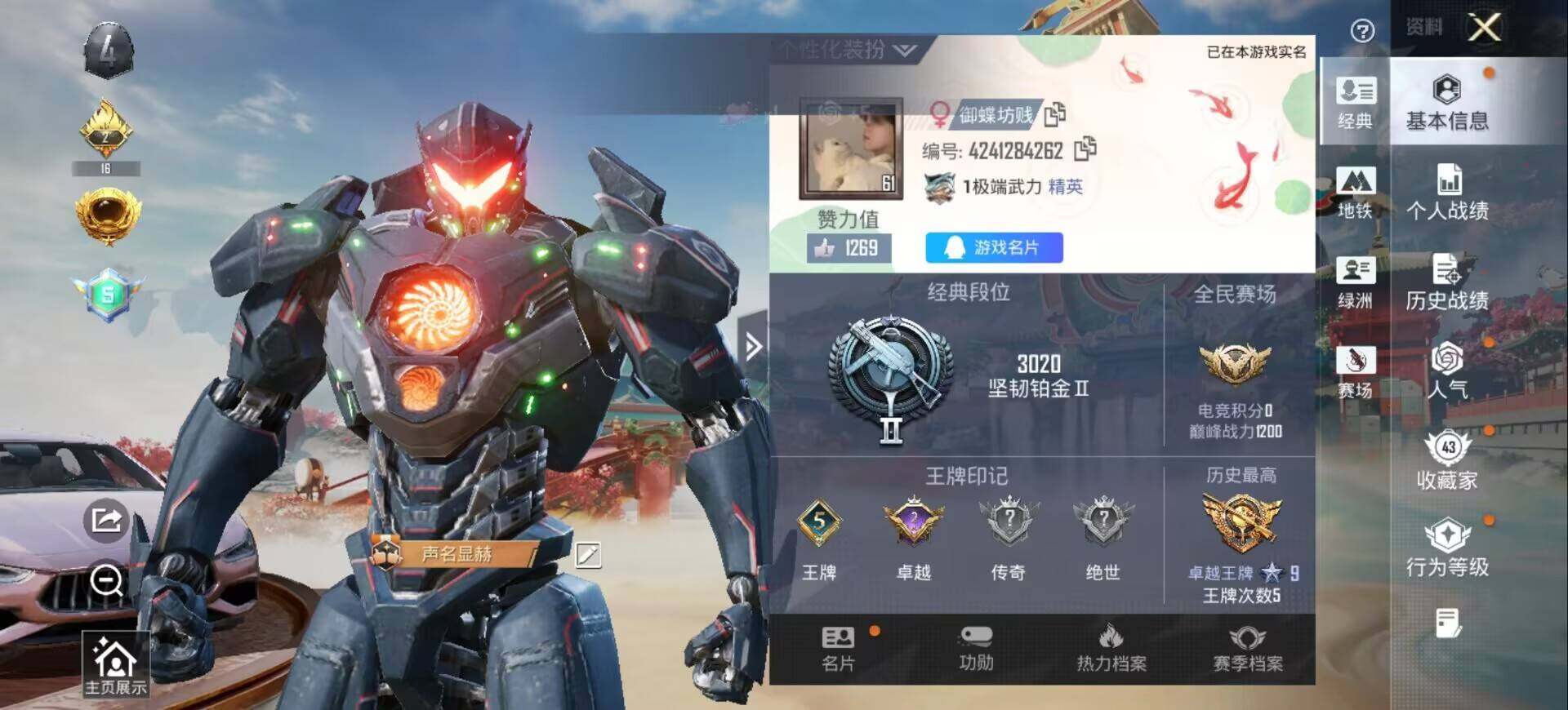 HPQM478541和平精英账号详情图3