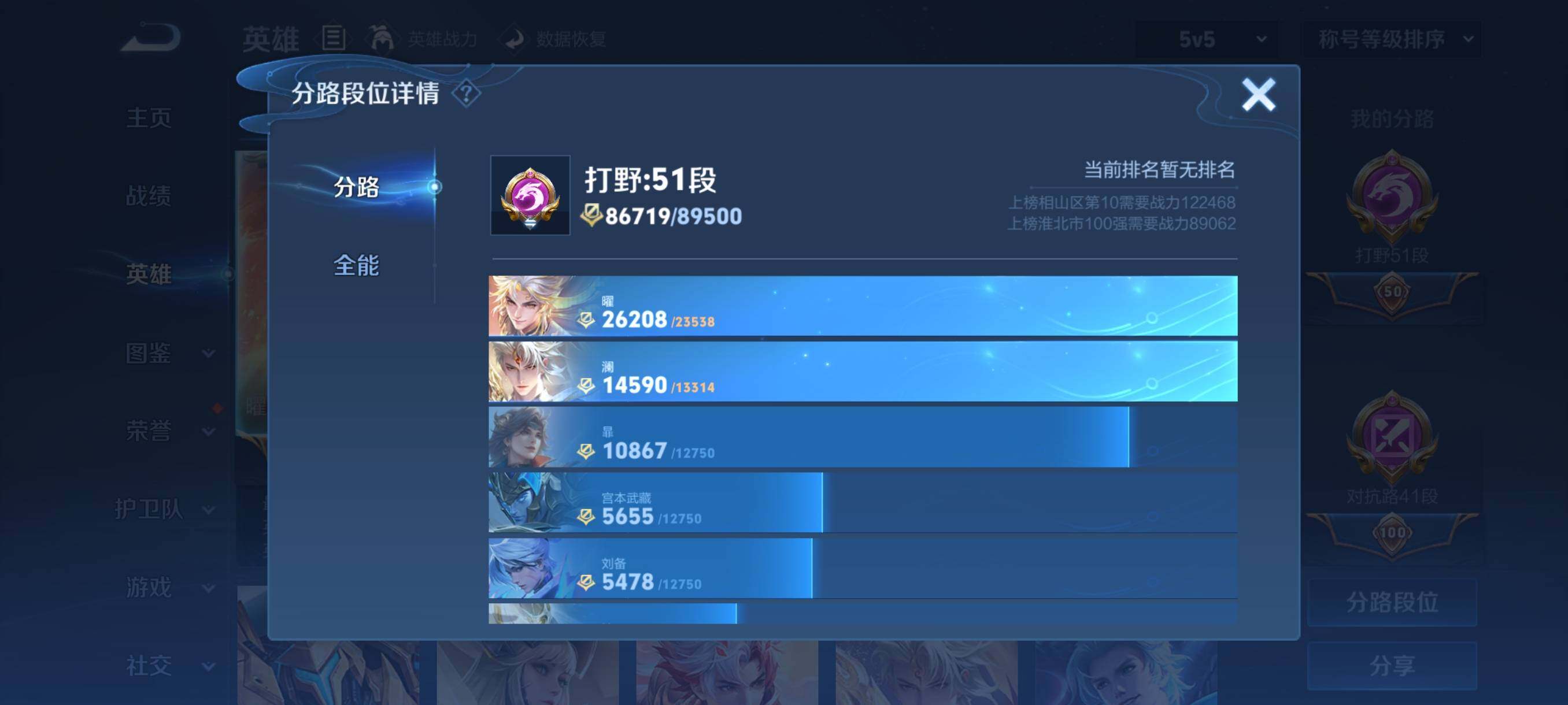 WZCMY4101819王者荣耀账号详情图6