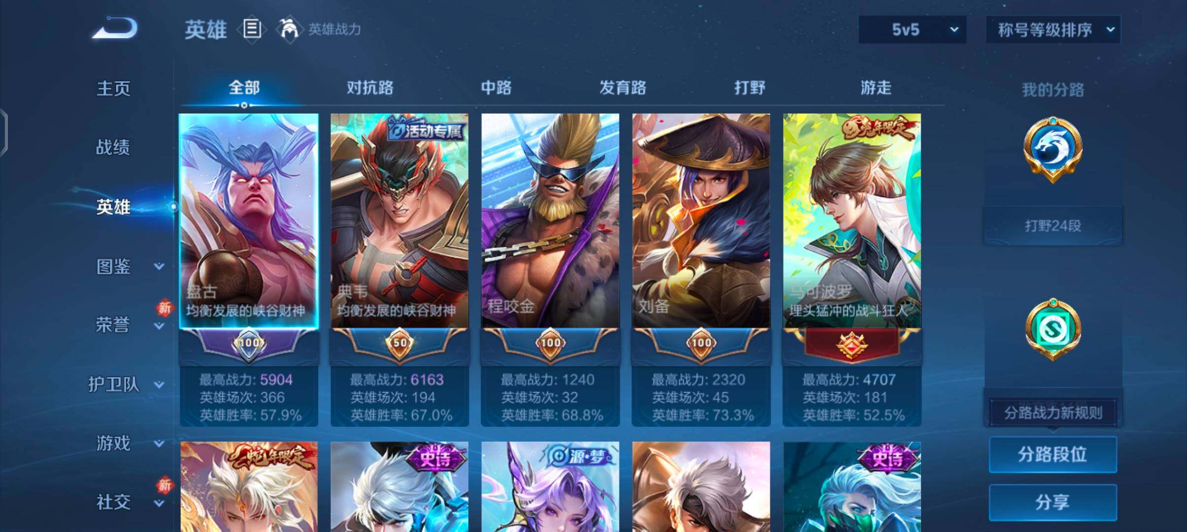 WZCMW4103405王者荣耀账号详情图3