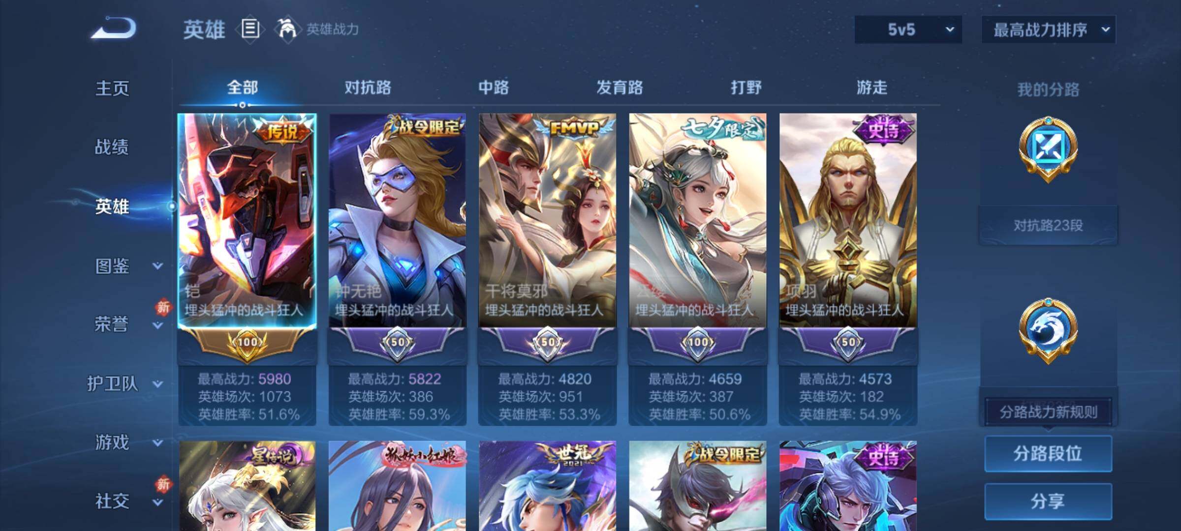 WZKG4103396王者荣耀账号详情图10