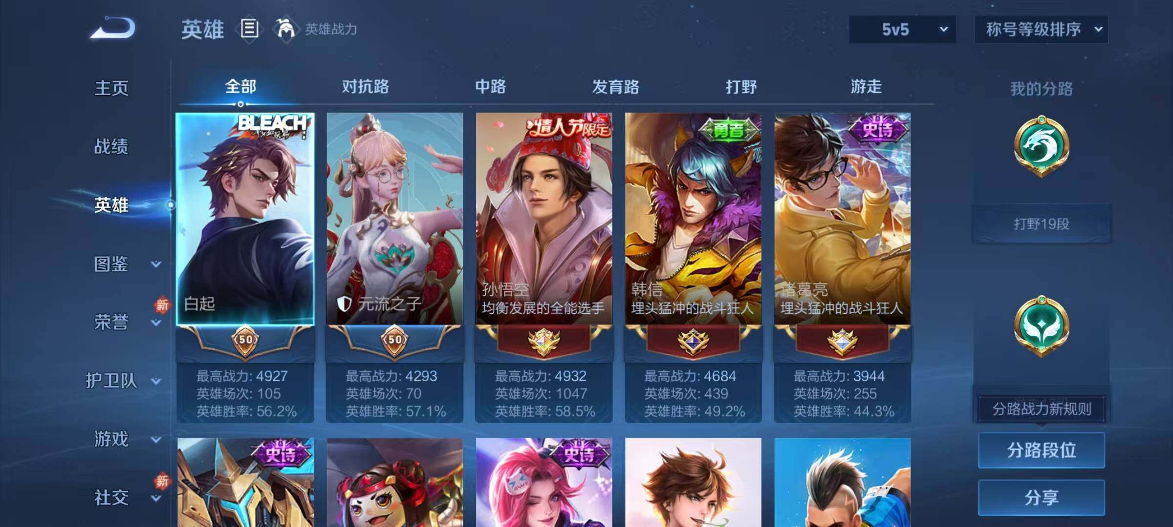 WZJZ4139029王者荣耀账号详情图6