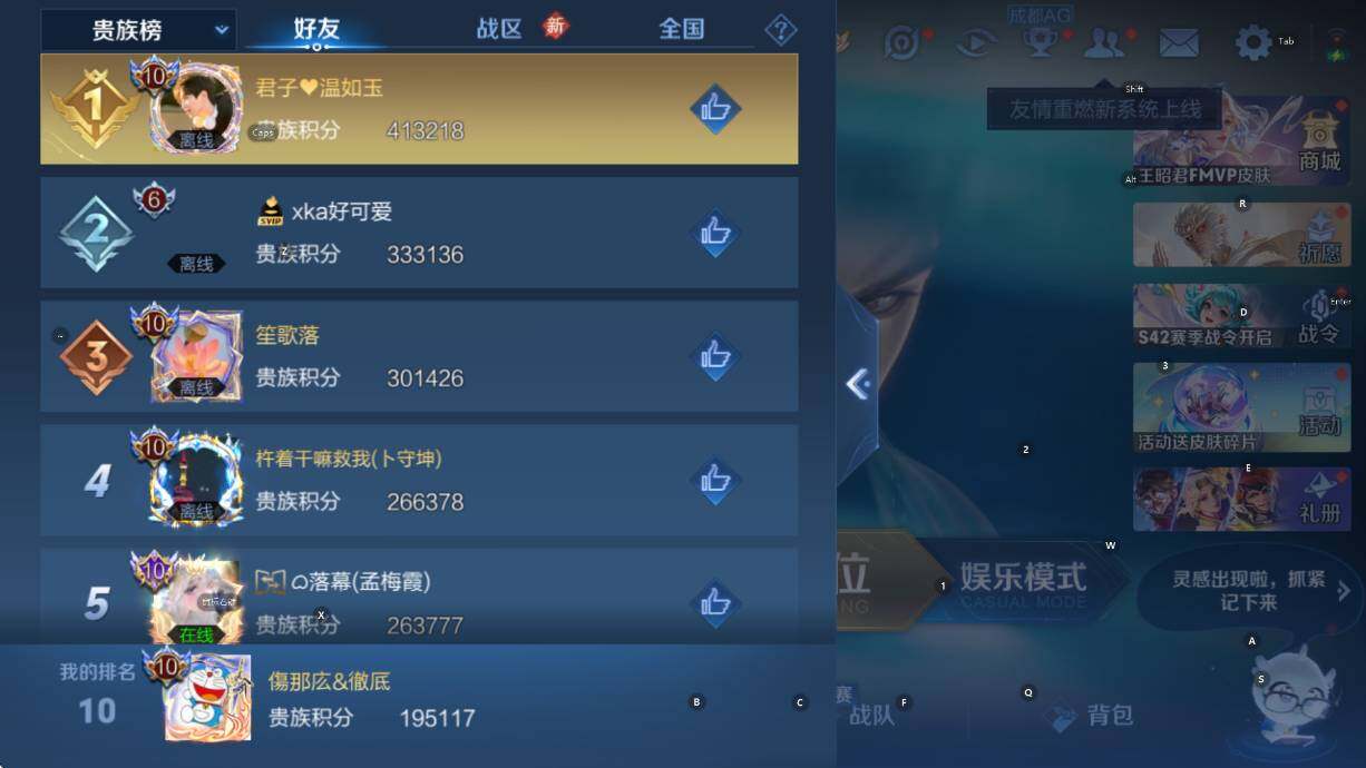 WZCMW4119025王者荣耀账号详情图9