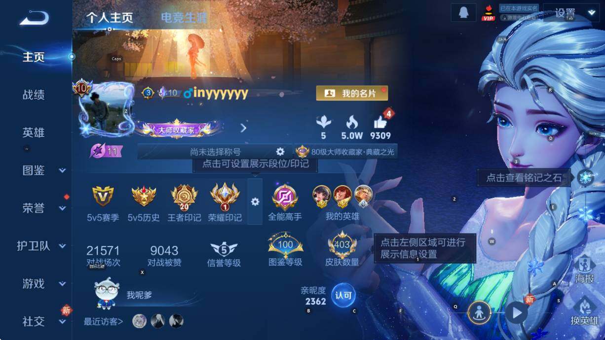 WZCMW4119028王者荣耀账号详情图12