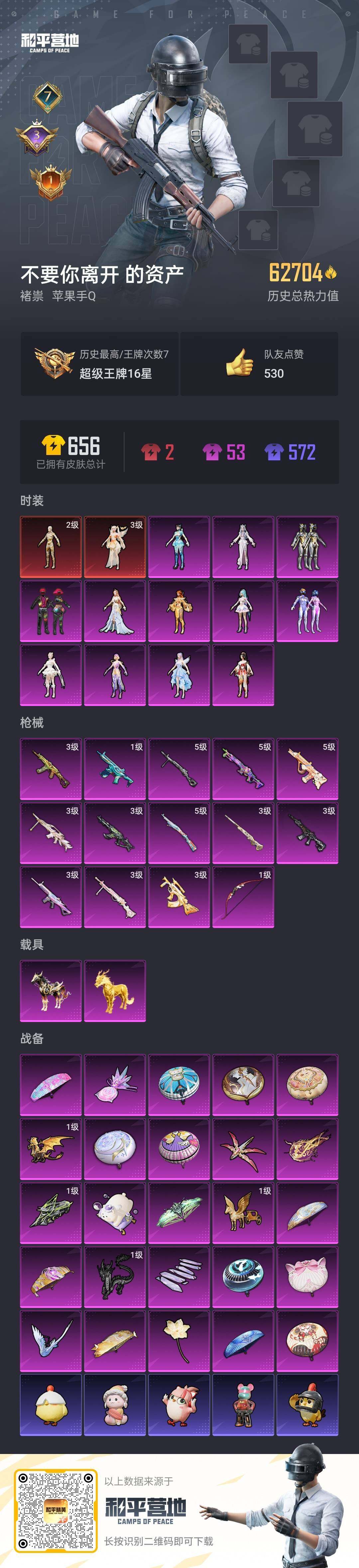 HPKG464486和平精英账号详情图8