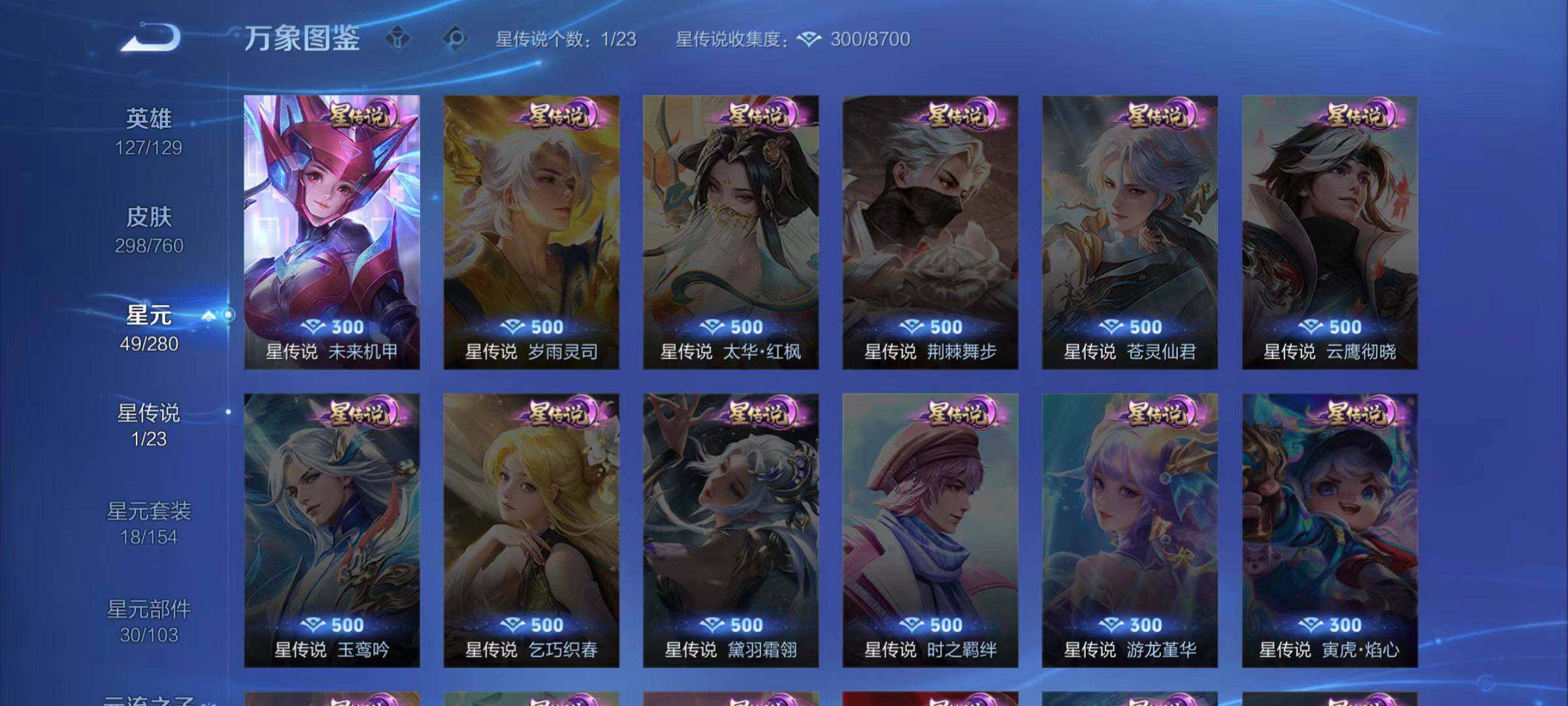 WZLX4109774王者荣耀账号详情图9