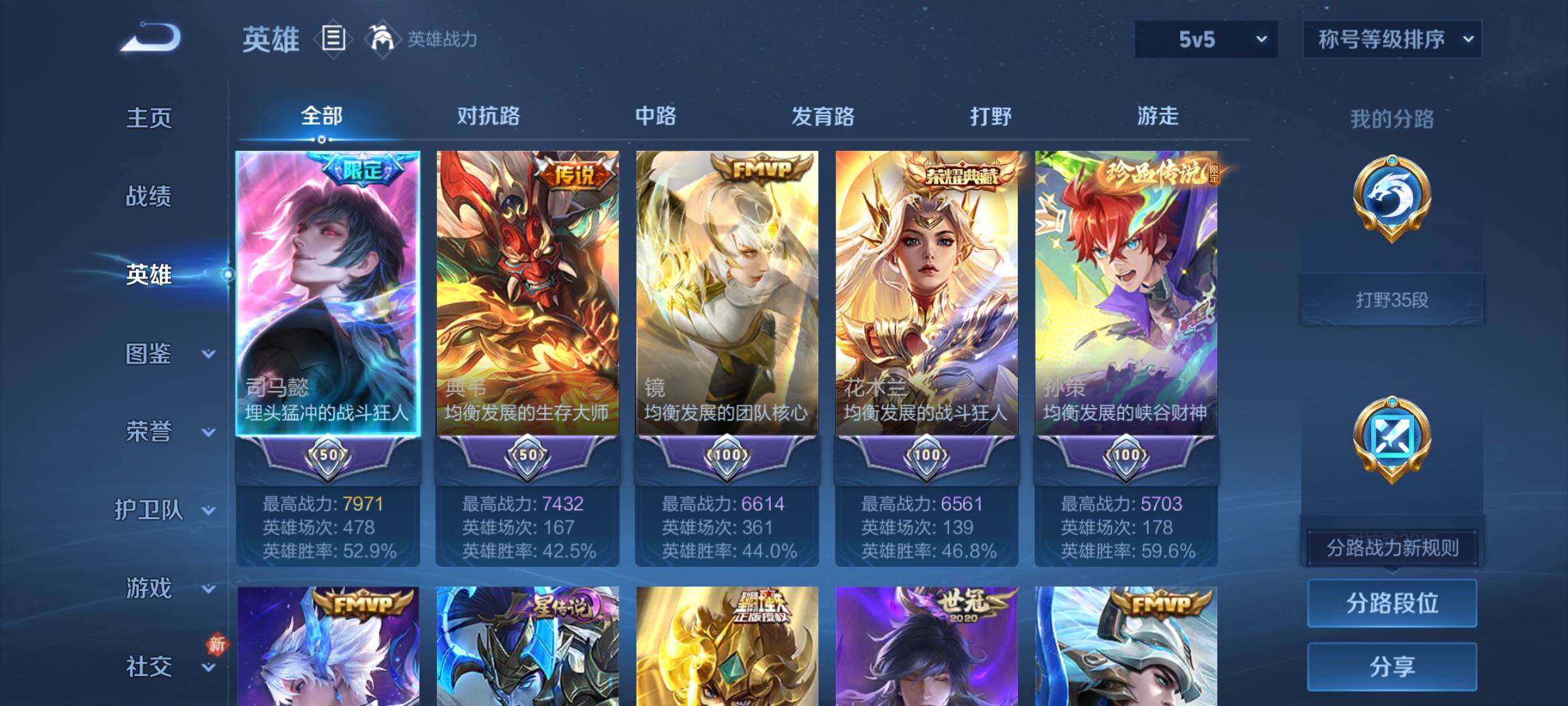 WZCMY4101822王者荣耀账号详情图3