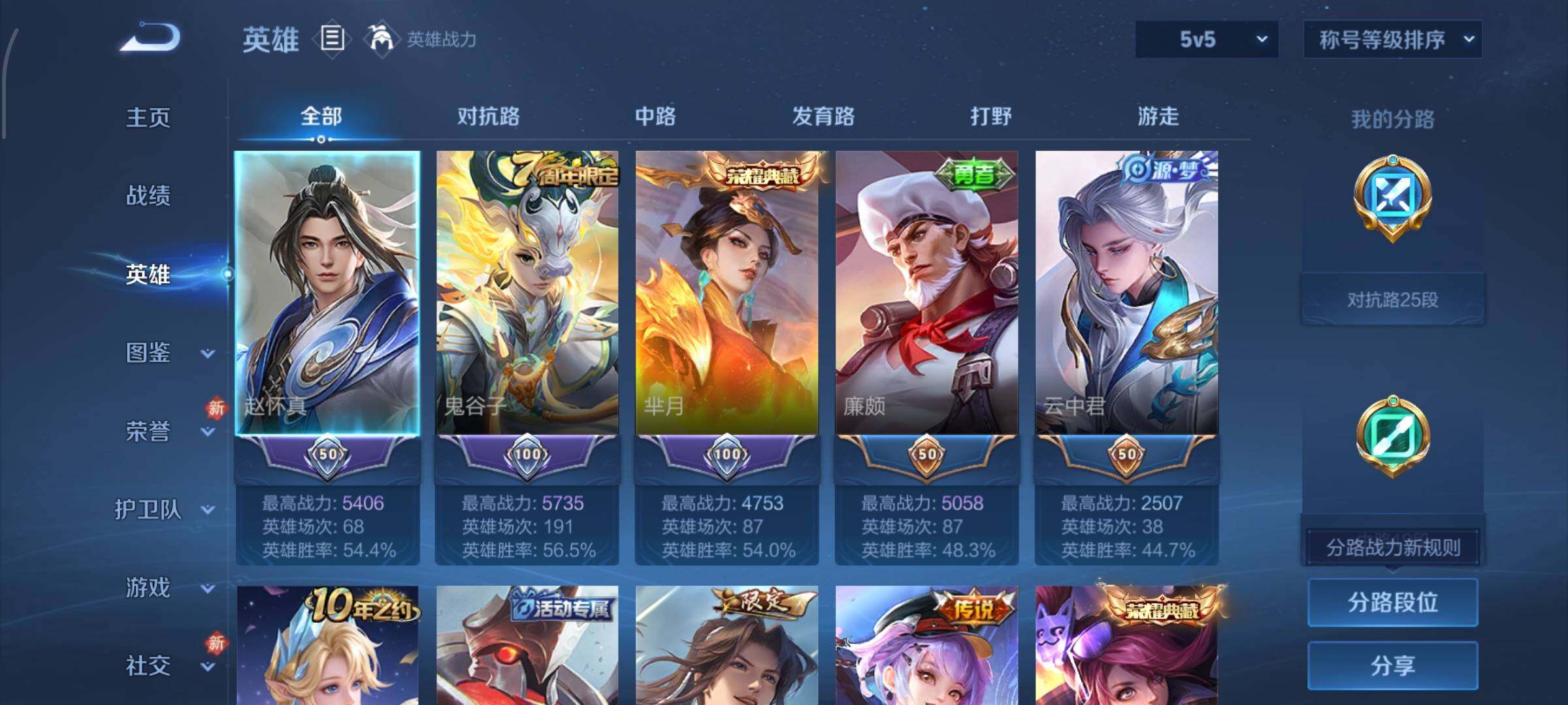 WZCMW4103362王者荣耀账号详情图3