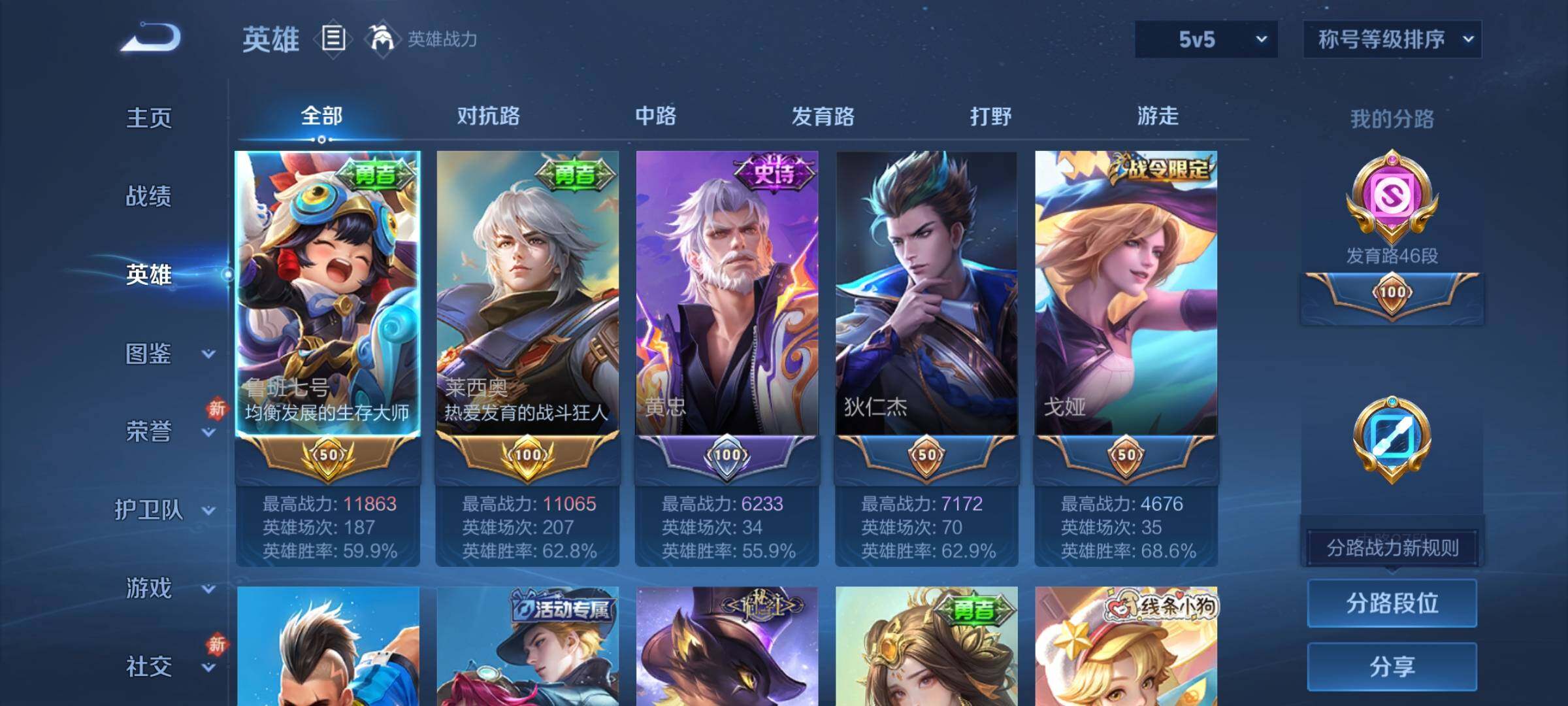 WZCMW4103358王者荣耀账号详情图3