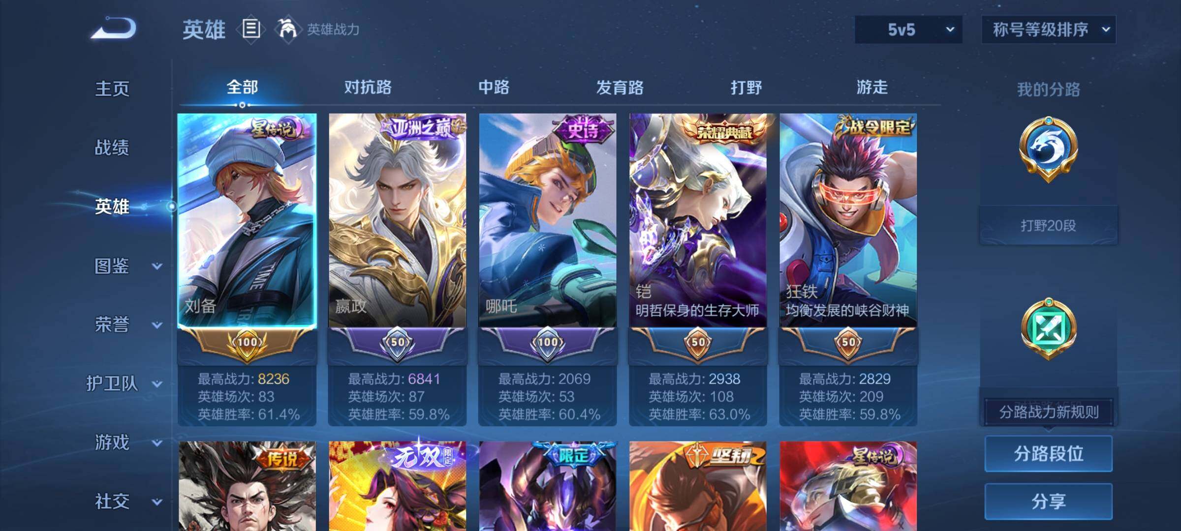 WZCMY495012王者荣耀账号详情图3