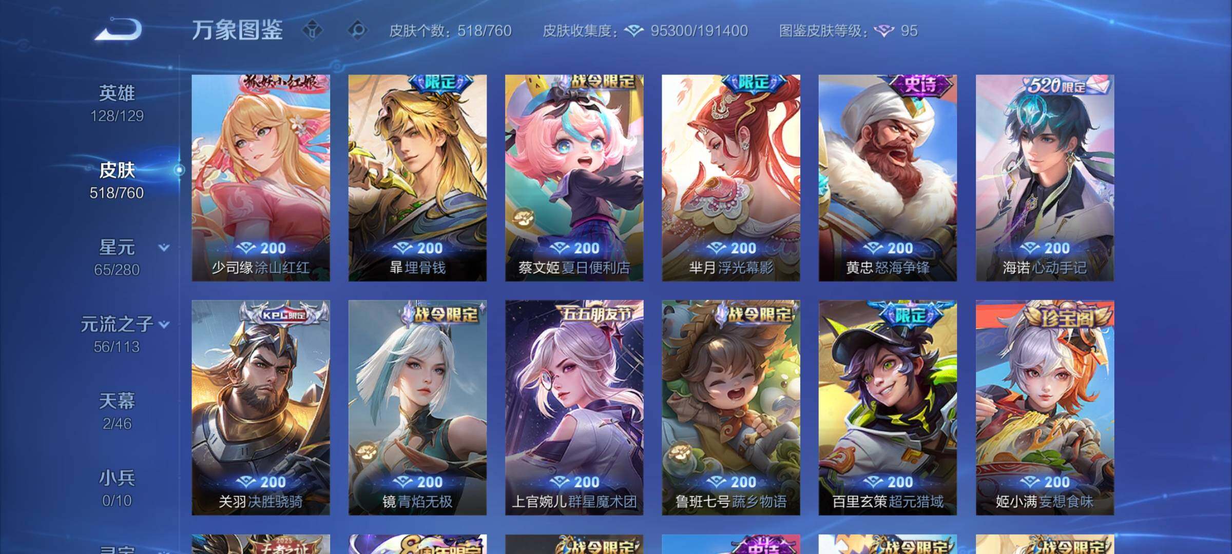 WZCMY495012王者荣耀账号详情图13