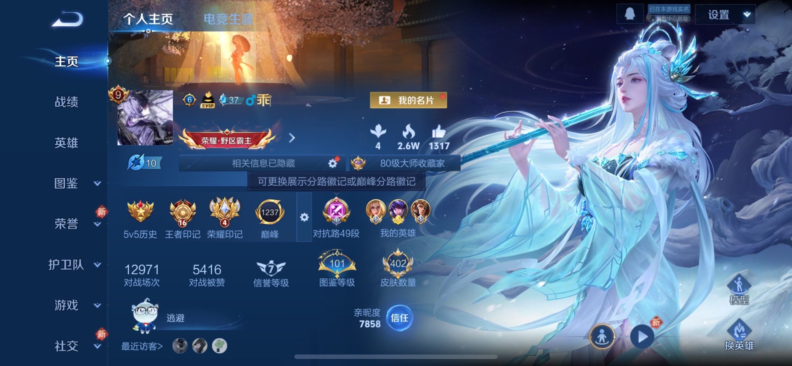 WZCMY497797王者荣耀账号详情图2