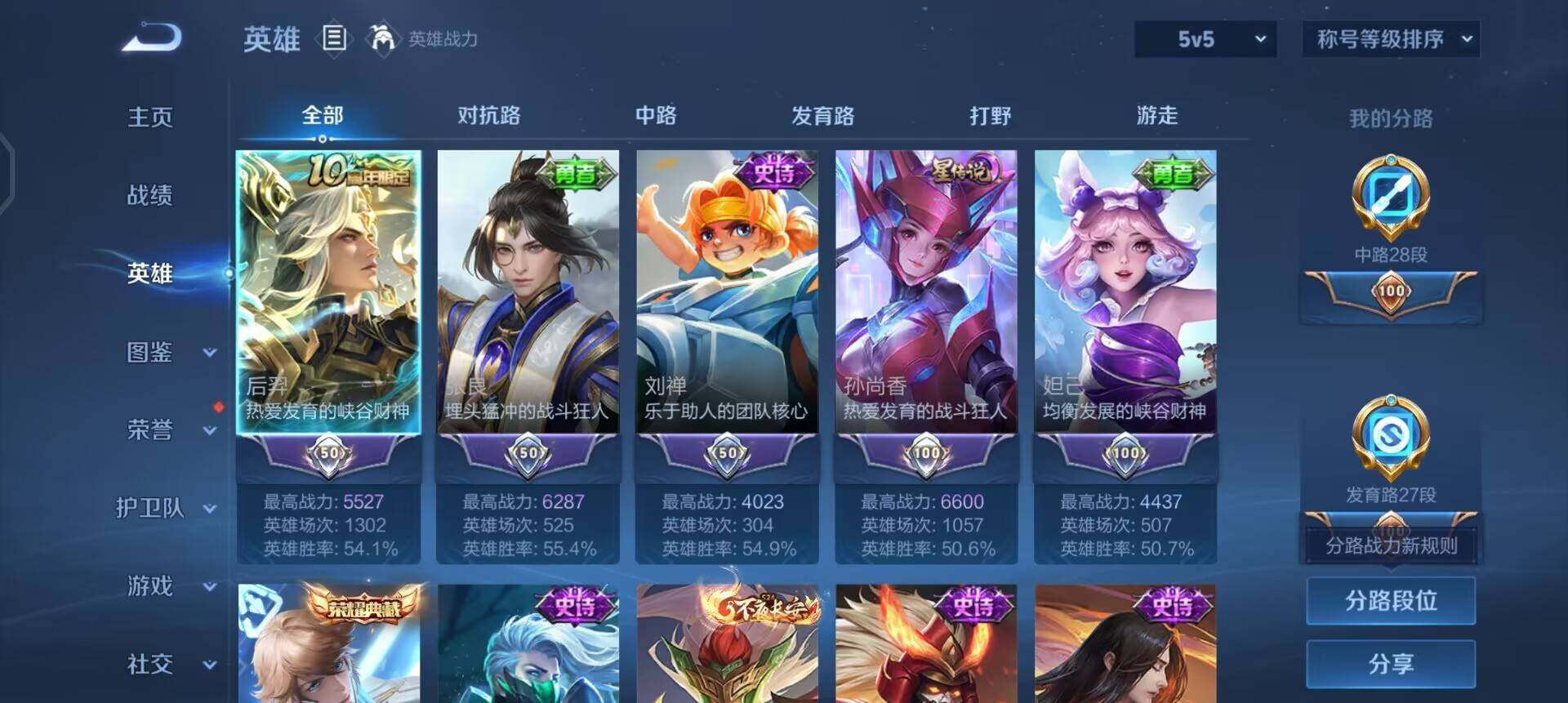 WZQM4138913王者荣耀账号详情图6