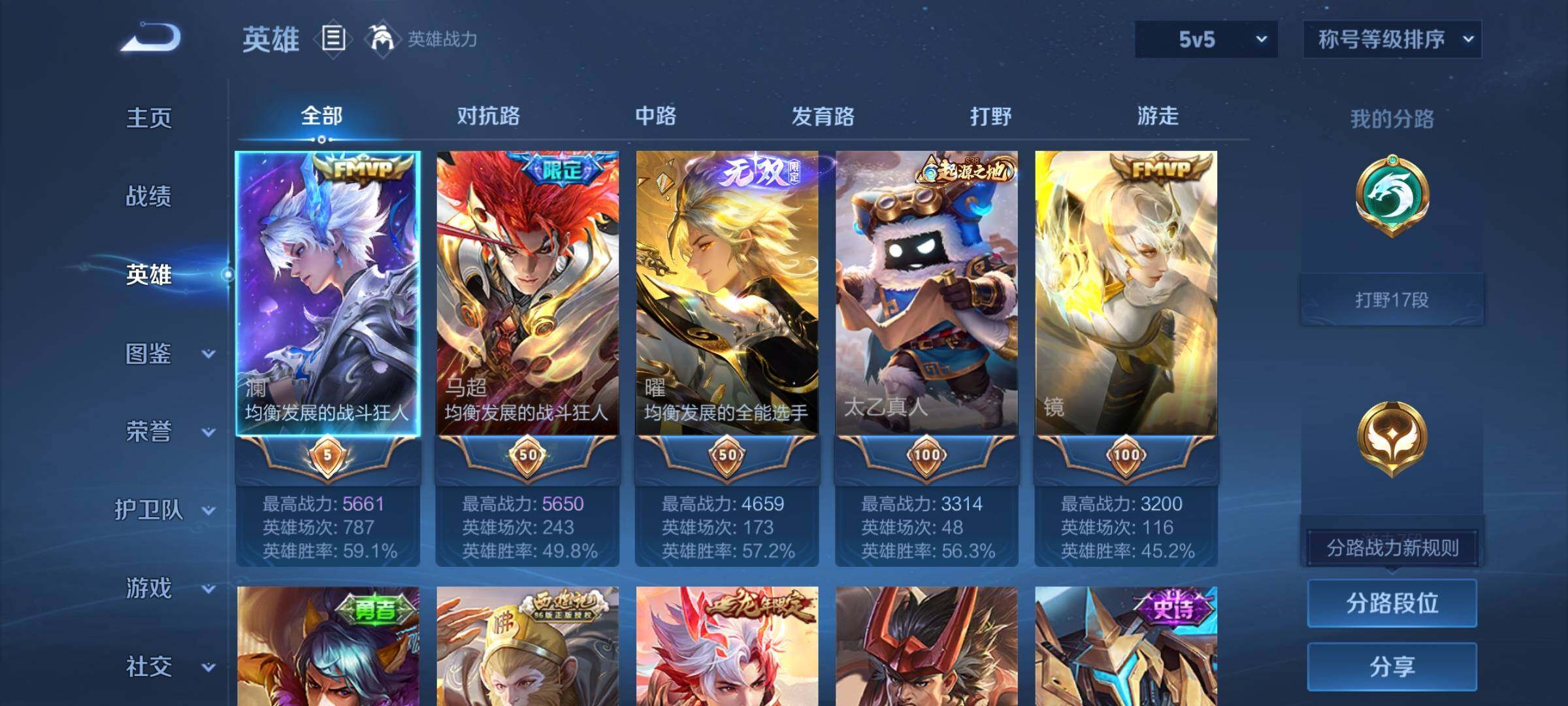 WZCMY493826王者荣耀账号详情图3