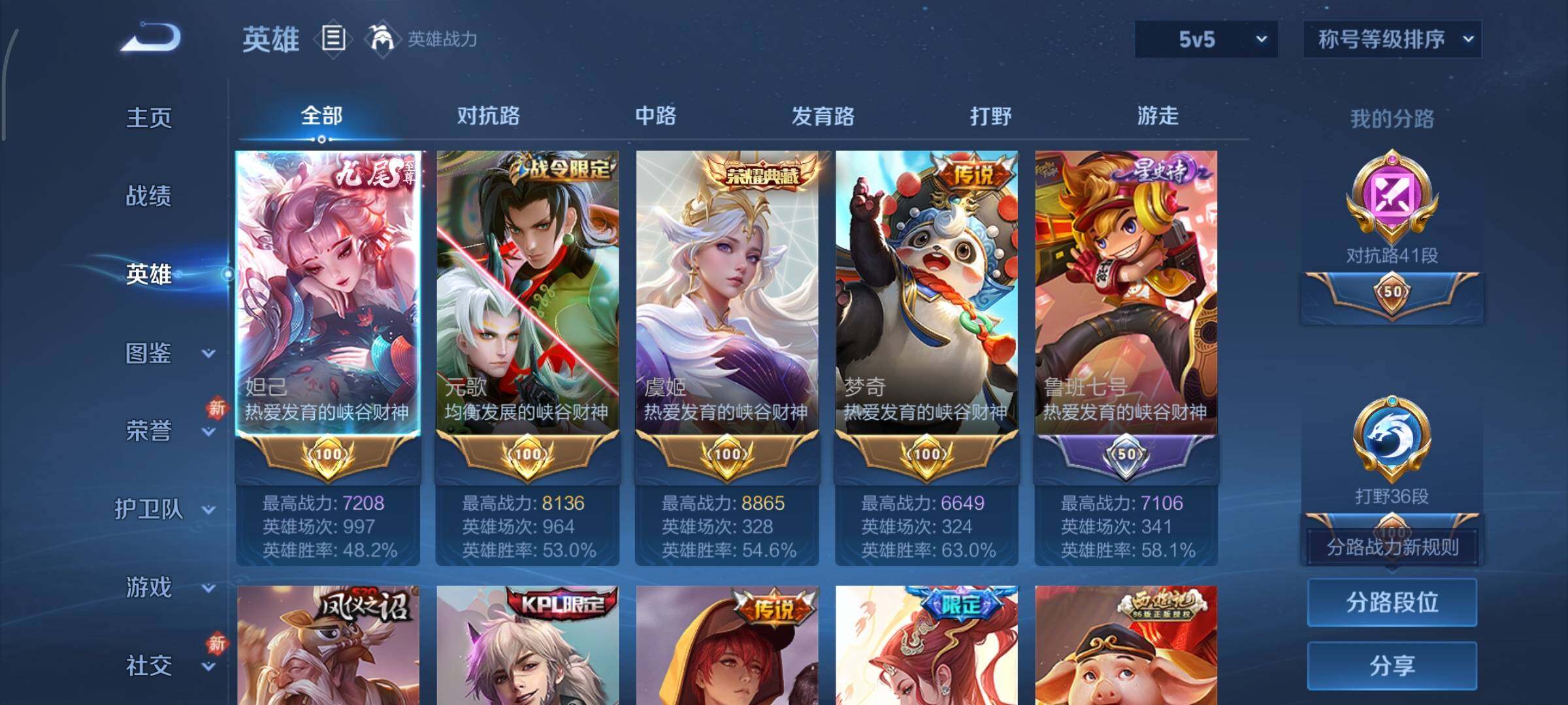 WZCMY495981王者荣耀账号详情图3