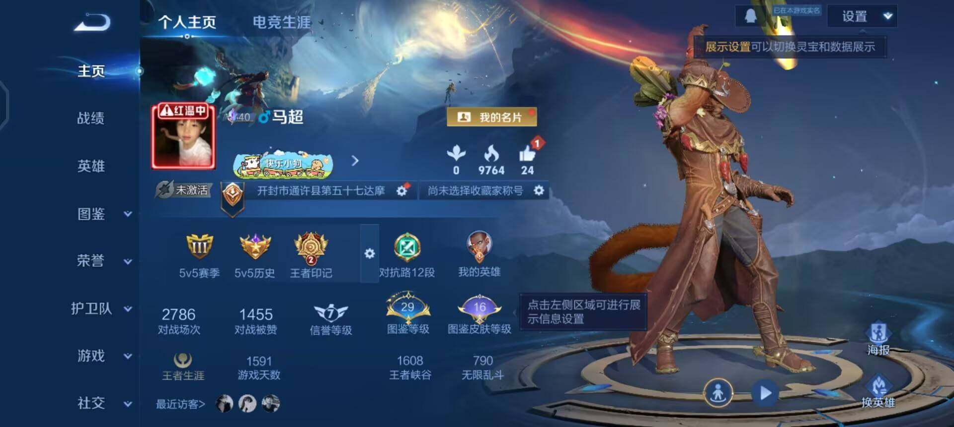 WZQM497955王者荣耀账号详情图3 WZQM497955王者荣耀账号详情图3