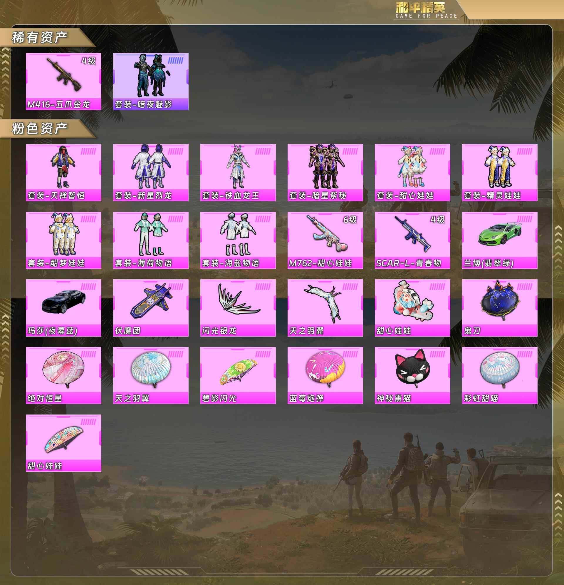 HPQM478576和平精英账号详情图5