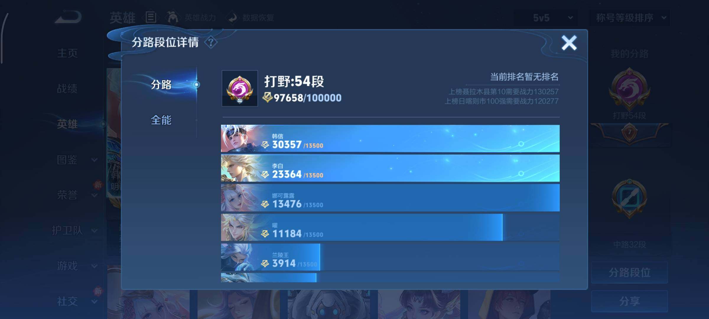 WZCMY495105王者荣耀账号详情图7 WZCMY495105王者荣耀账号详情图7