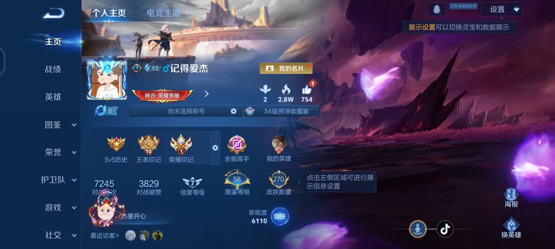 WZQM497888王者荣耀账号详情图3 WZQM497888王者荣耀账号详情图3