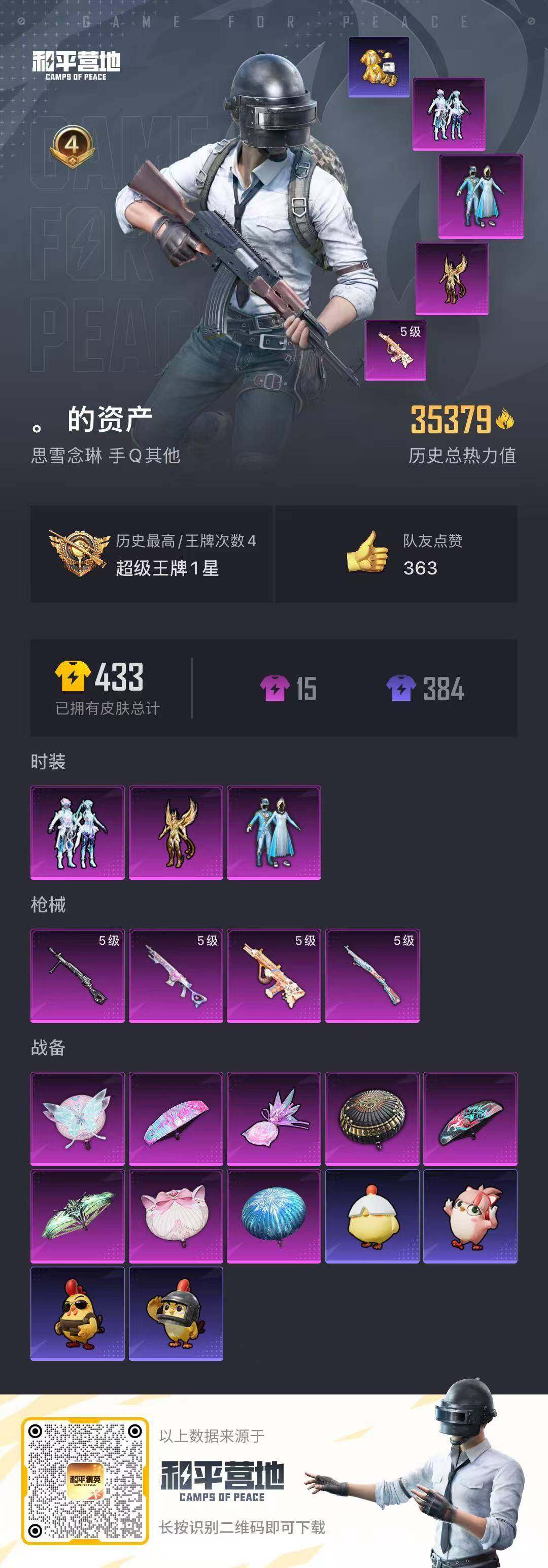 HPQM448404和平精英账号详情图16