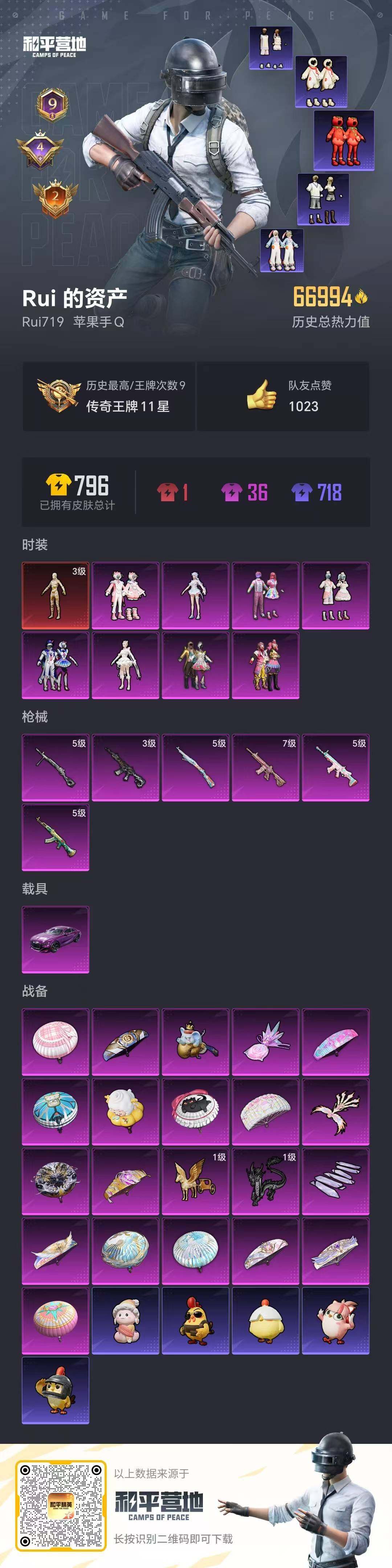 HPQM448512和平精英账号详情图21