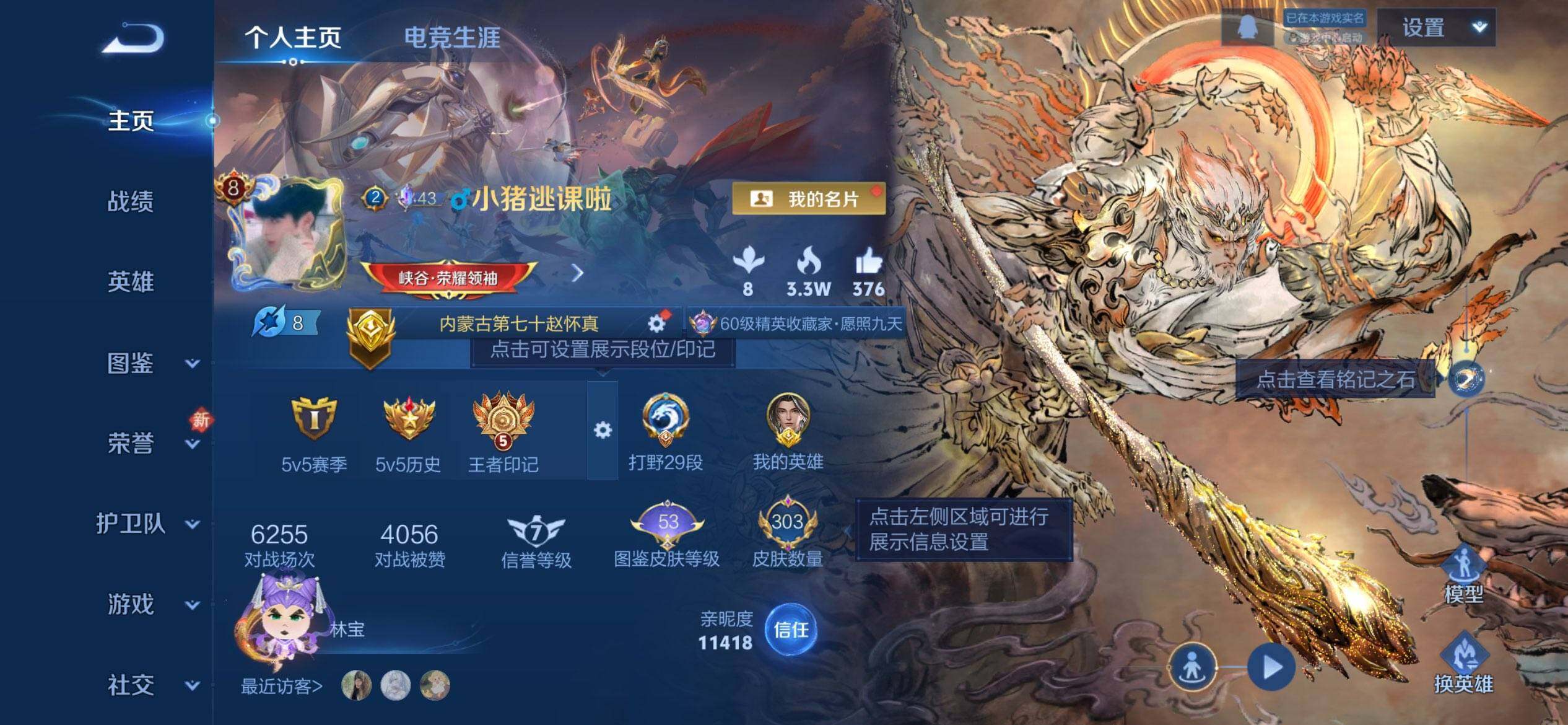 WZQM493572王者荣耀账号详情图3 WZQM493572王者荣耀账号详情图3