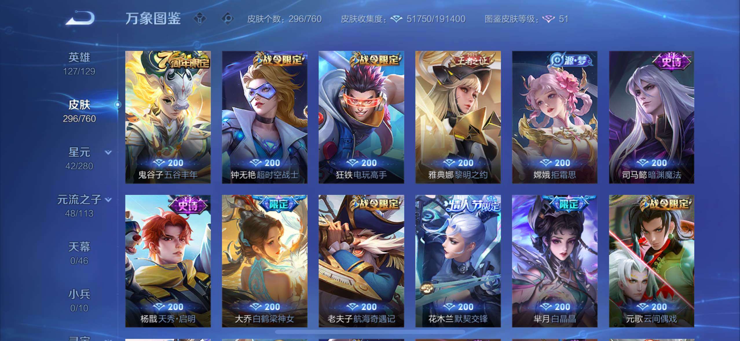 WZCMW4103417王者荣耀账号详情图12